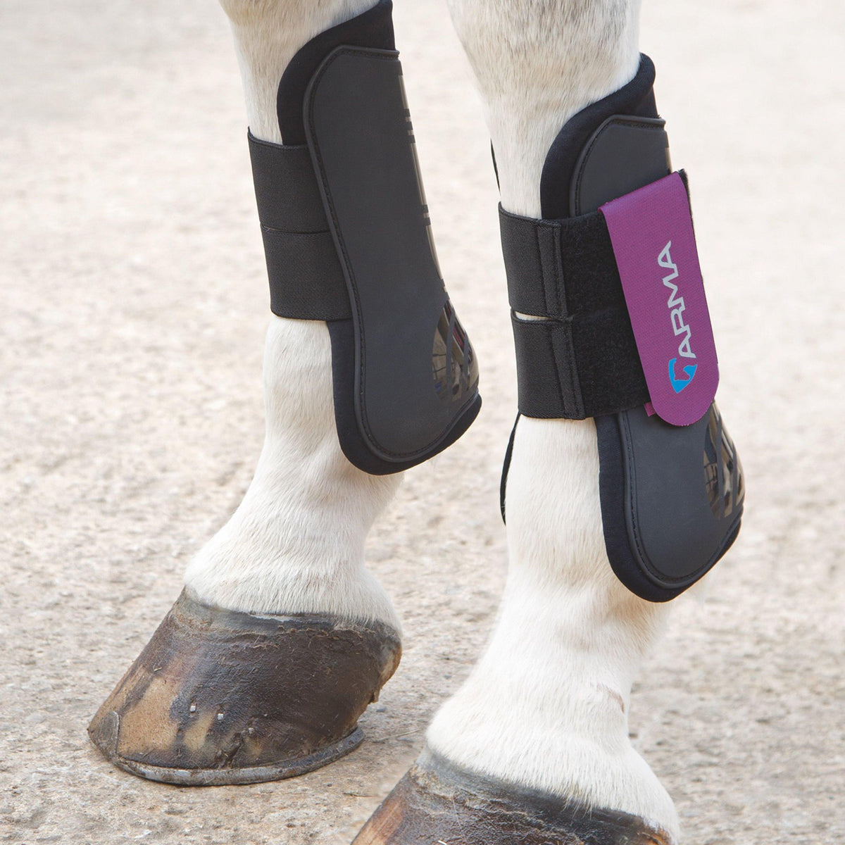 Tendon Boots Plum Full
