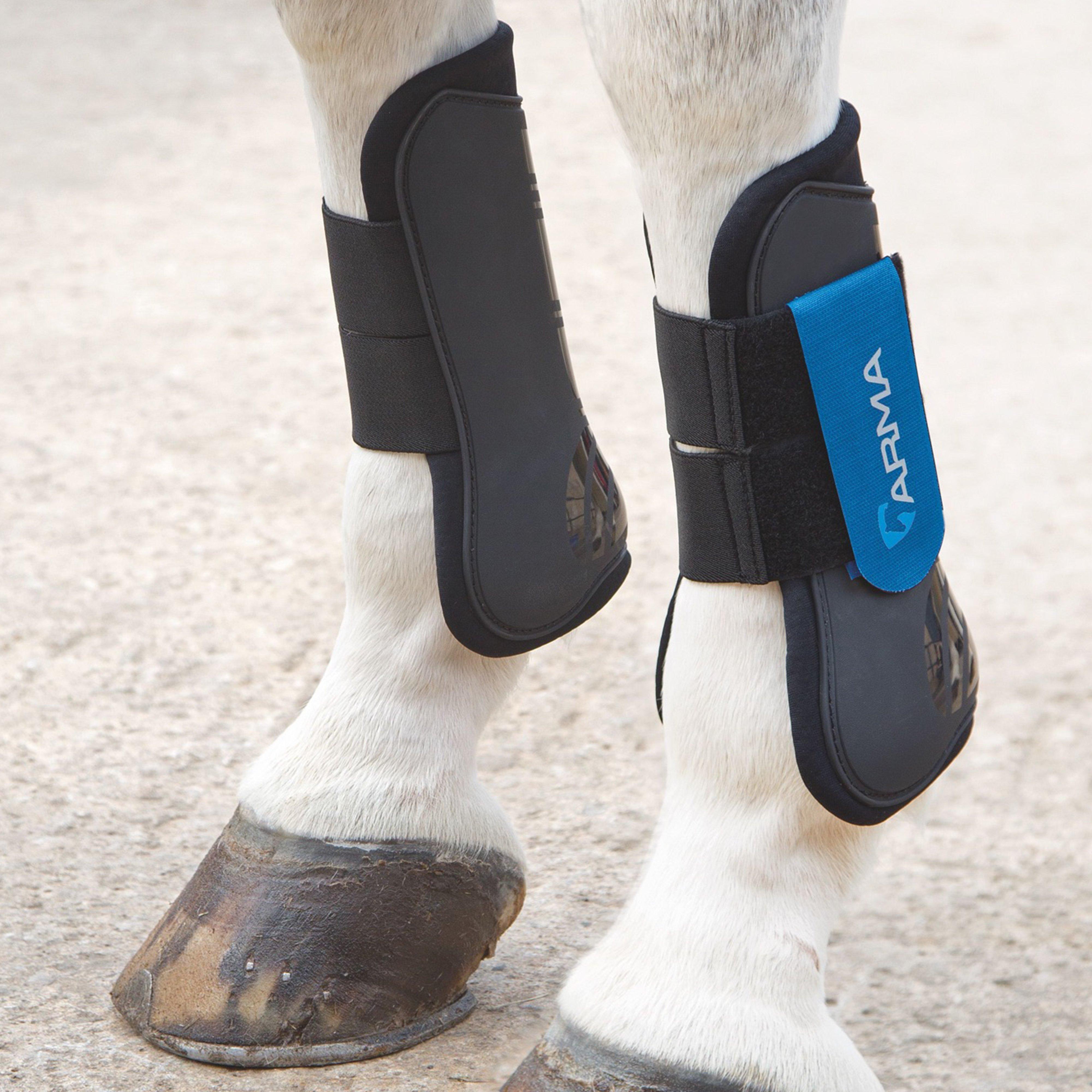 Tendon Boots Blue Full