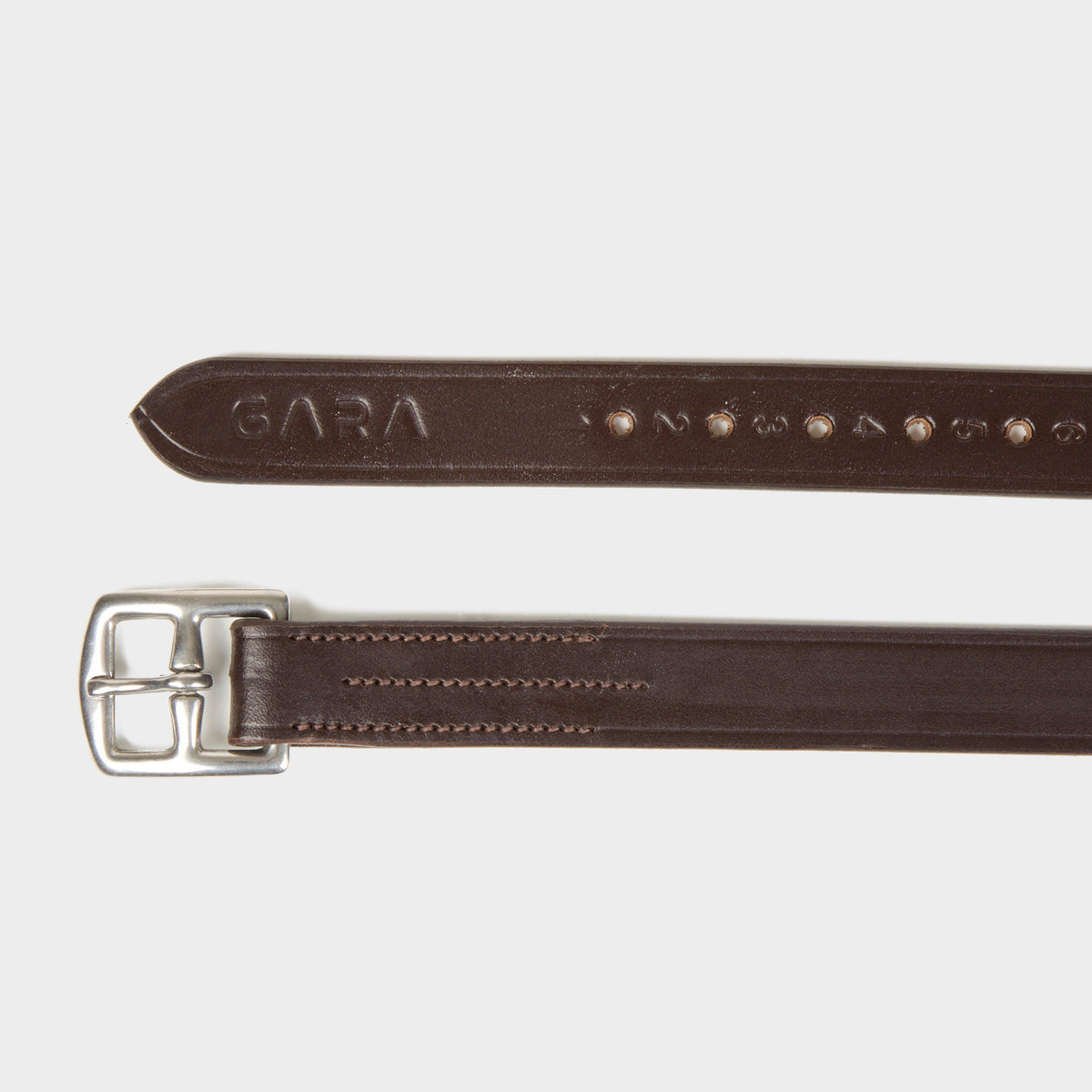 GARA Stirrup Leathers Brown 48"