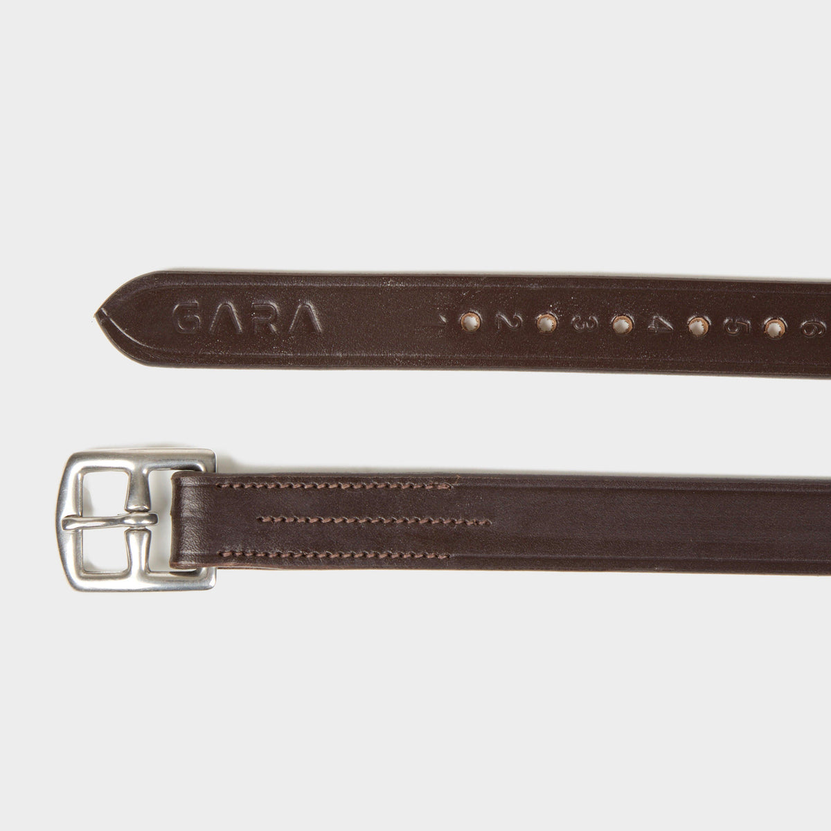 GARA Stirrup Leathers Brown 48"