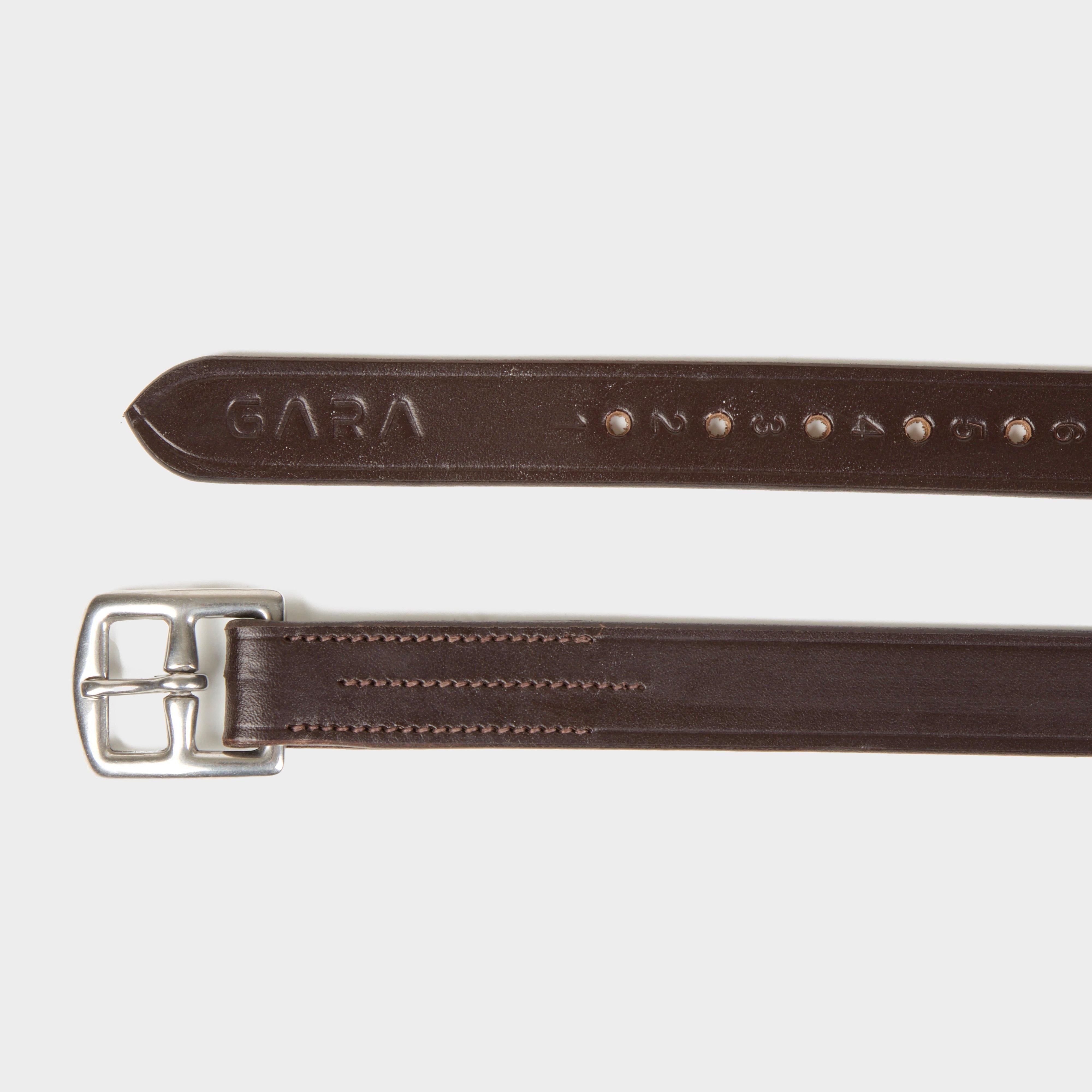 GARA Stirrup Leathers Brown 48"