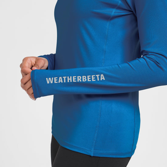 Womens Prime Long Sleeved Top Royal Blue