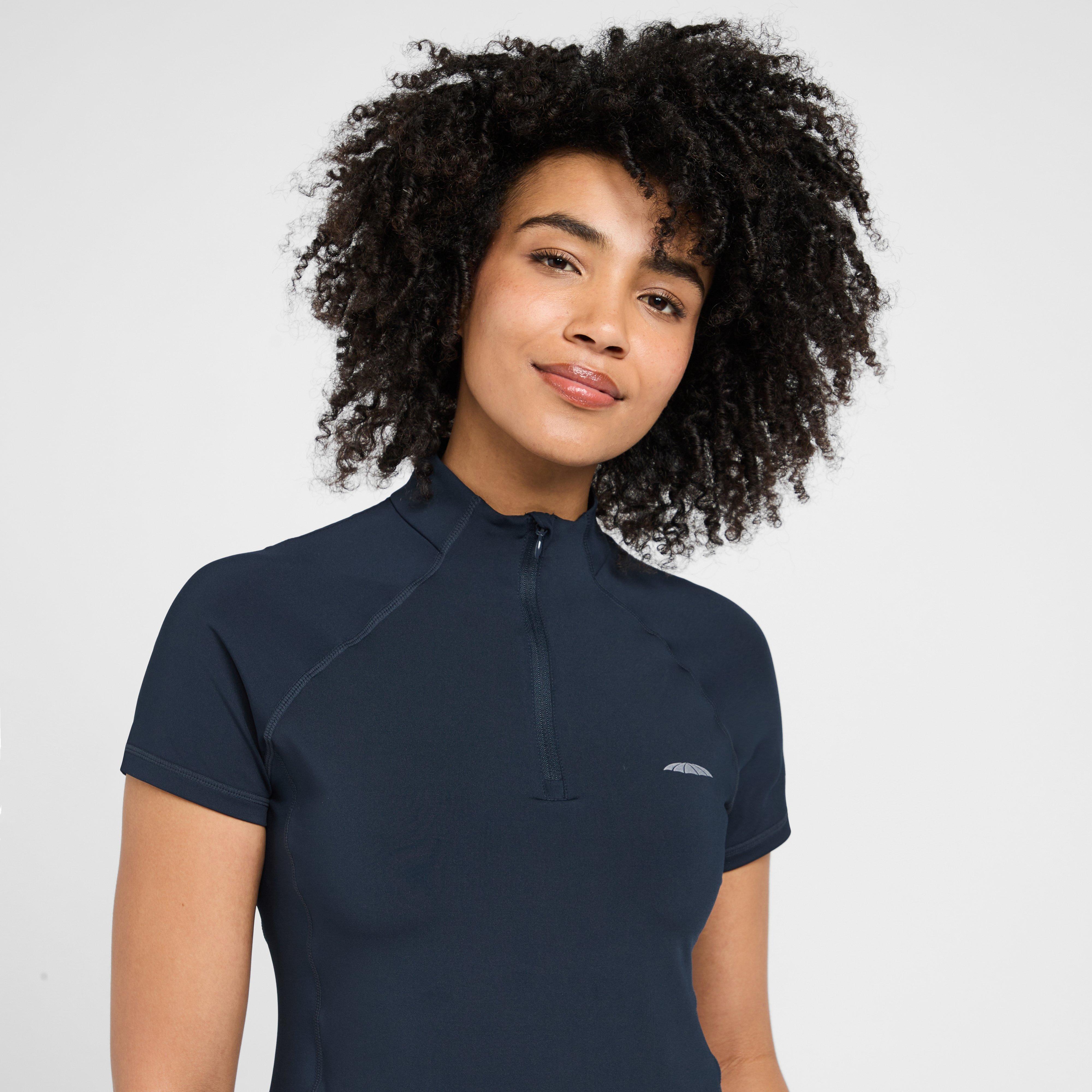 Womens Prime Short Sleeved Top Navy
