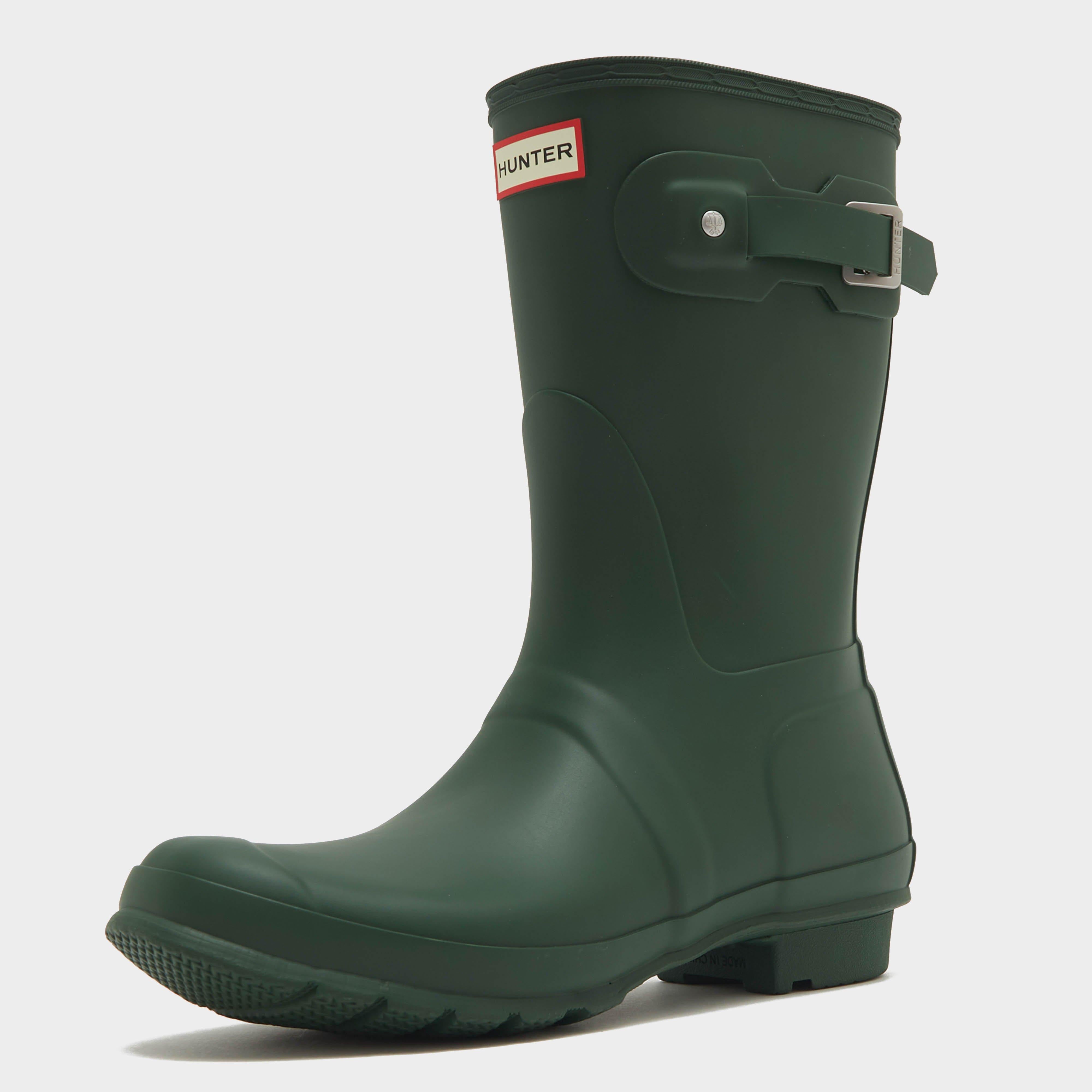 Womens Original Short Wellington Boots Hunter Green