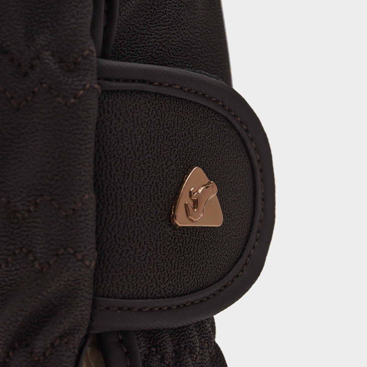 PU Riding Gloves Brown