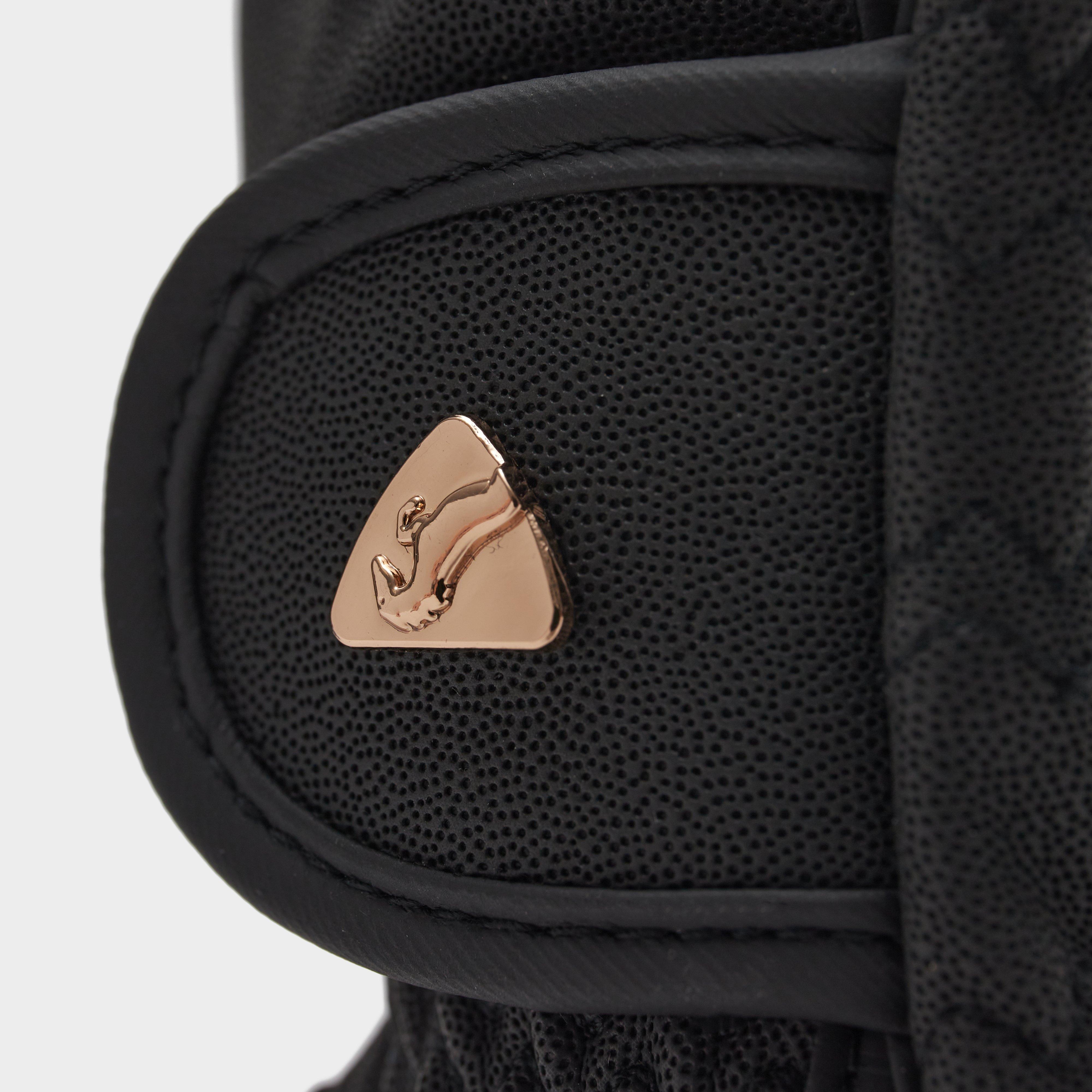 Childs PU Riding Gloves Black