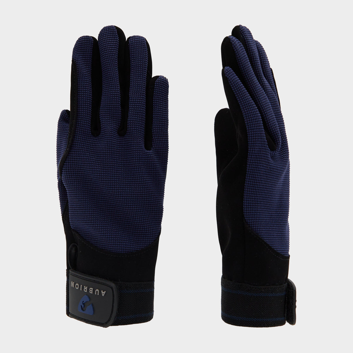 Kids Mesh Riding Gloves Navy