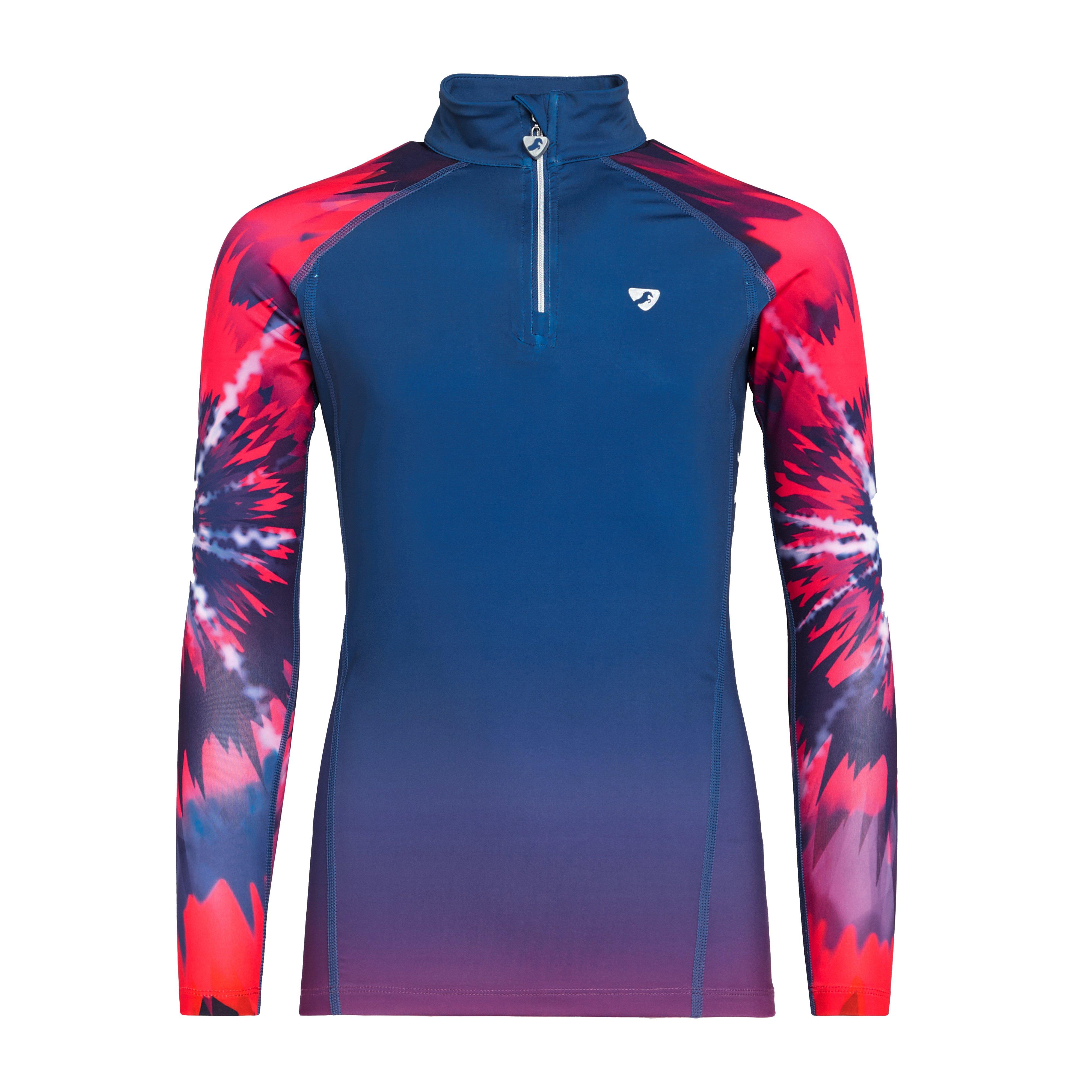 Young Rider Hyde Park Cross Country Shirt Pink Tie Dye