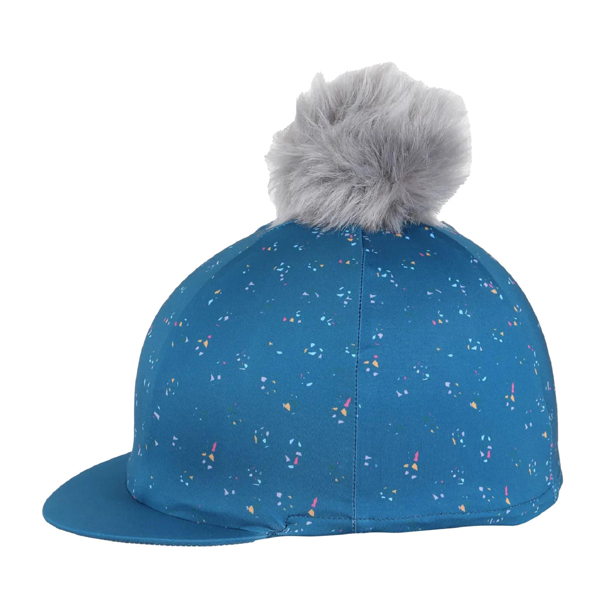 Hyde Park Hat Cover Teal Ditsy