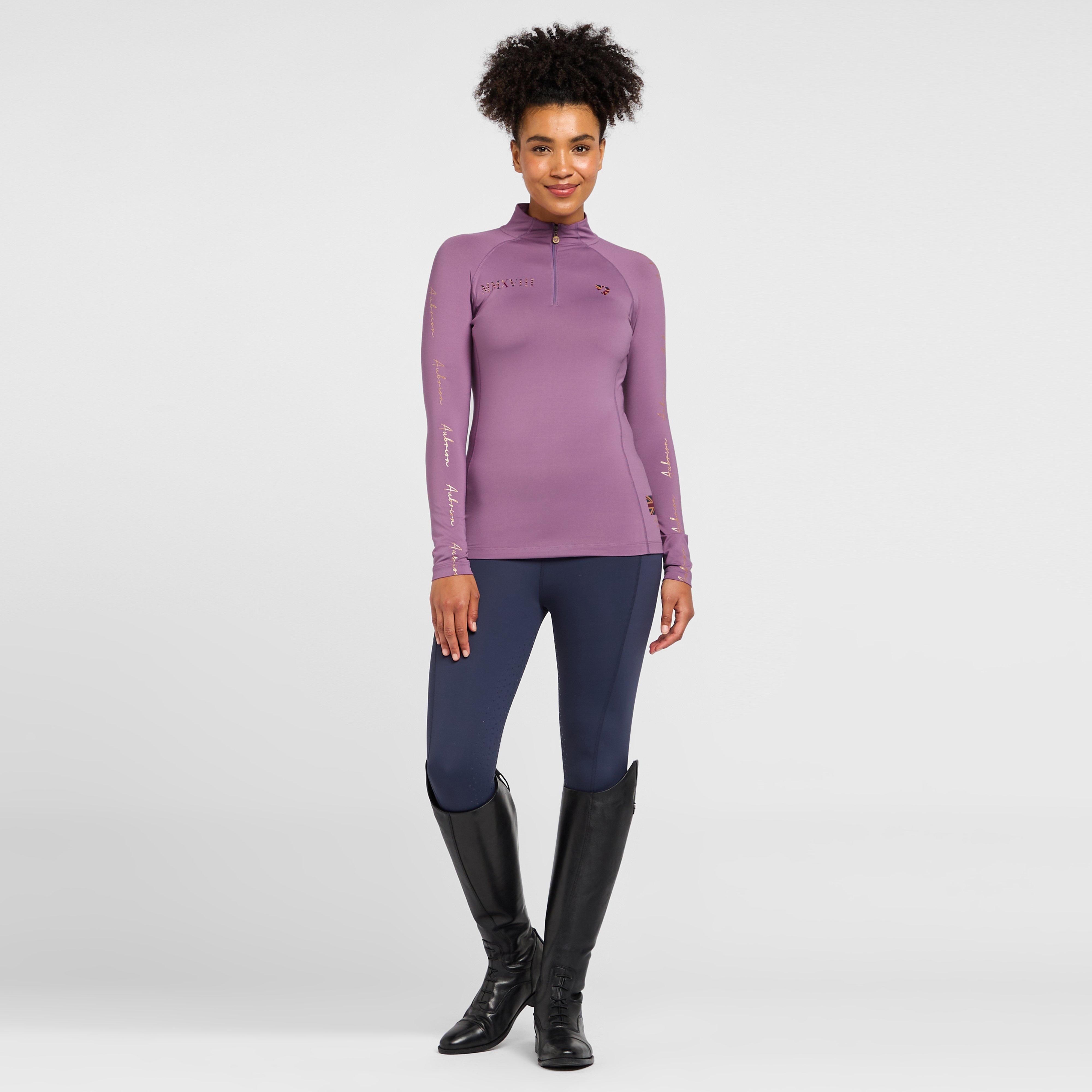 Womens Team Long Sleeved Base Layer Mauve