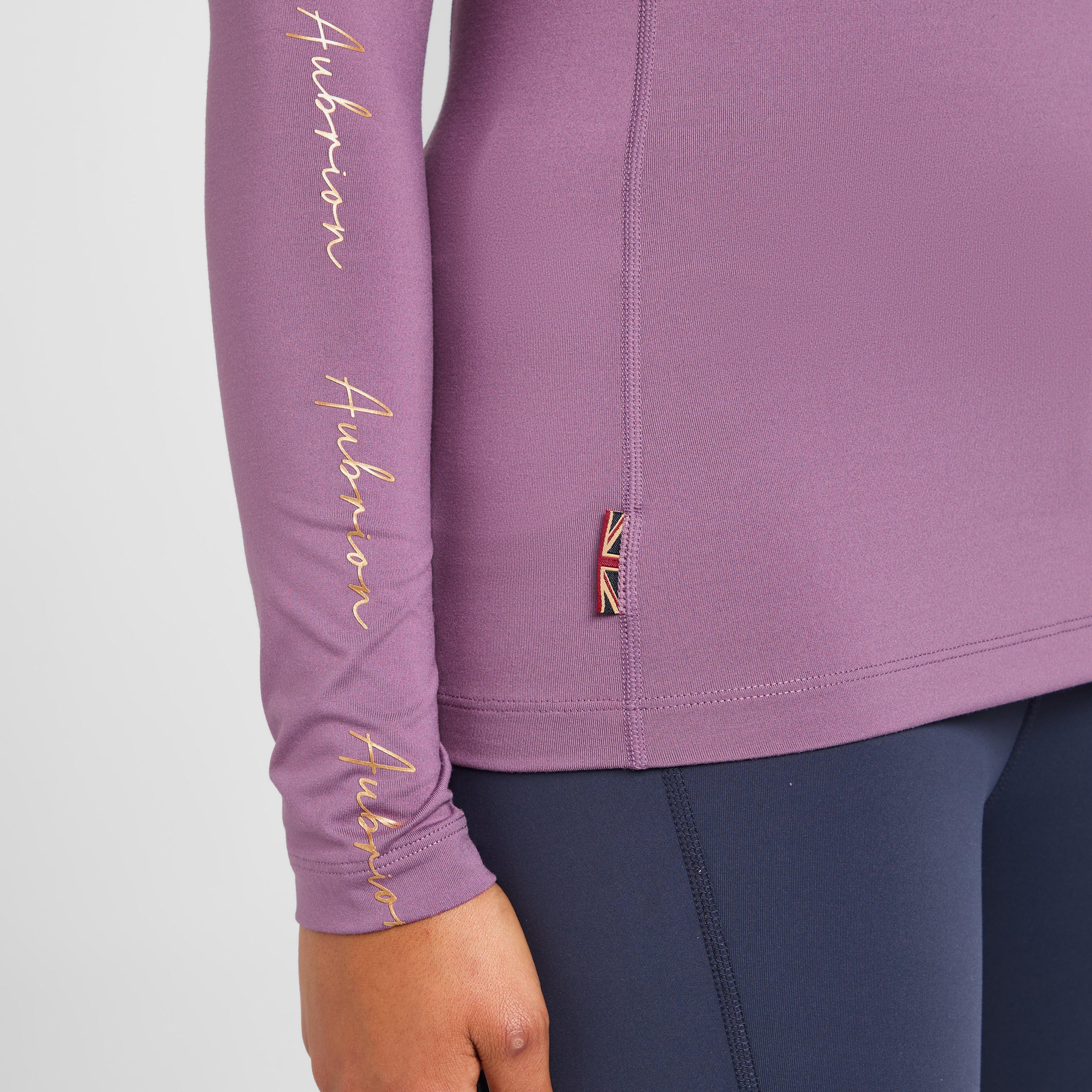 Womens Team Long Sleeved Base Layer Mauve