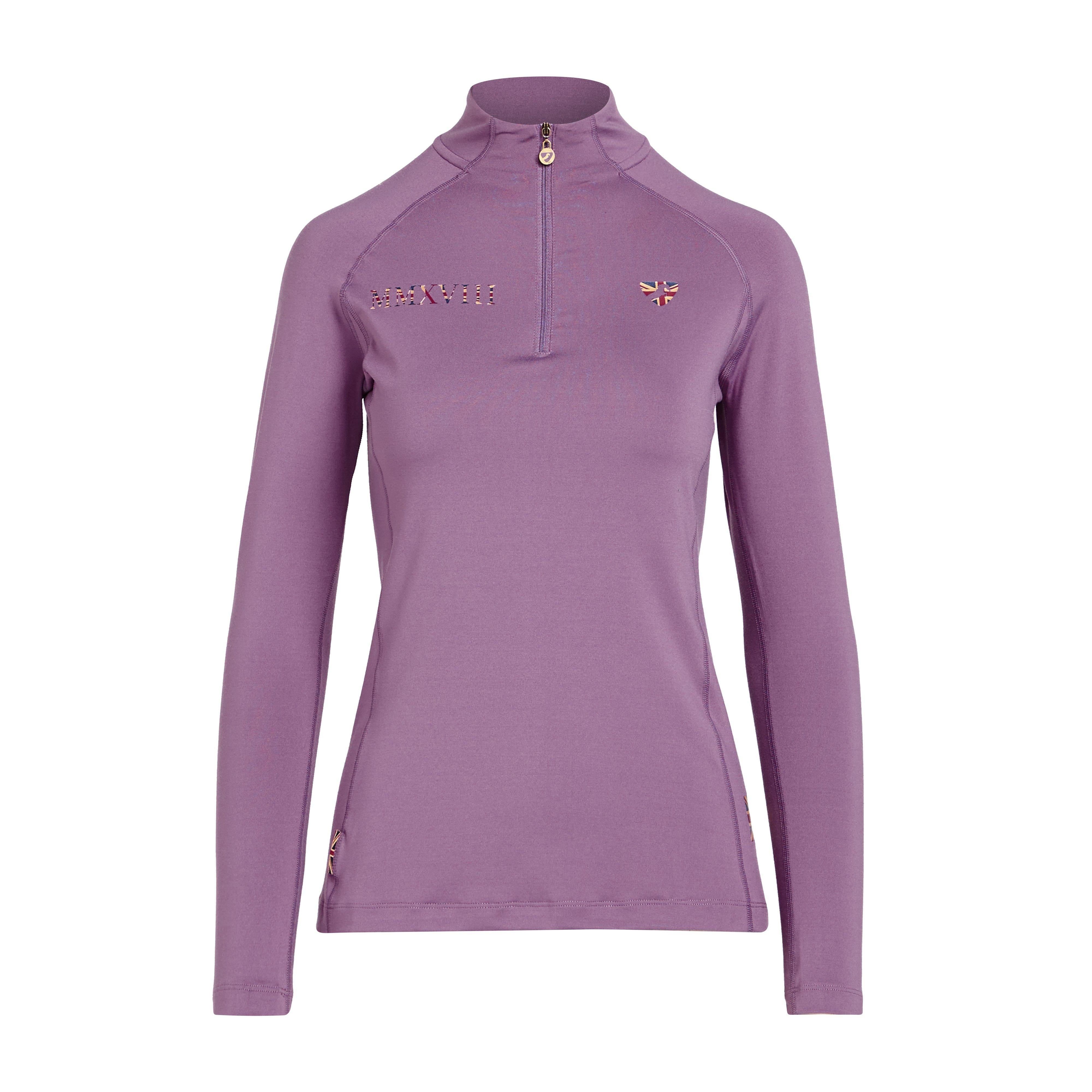 Womens Team Long Sleeved Base Layer Mauve
