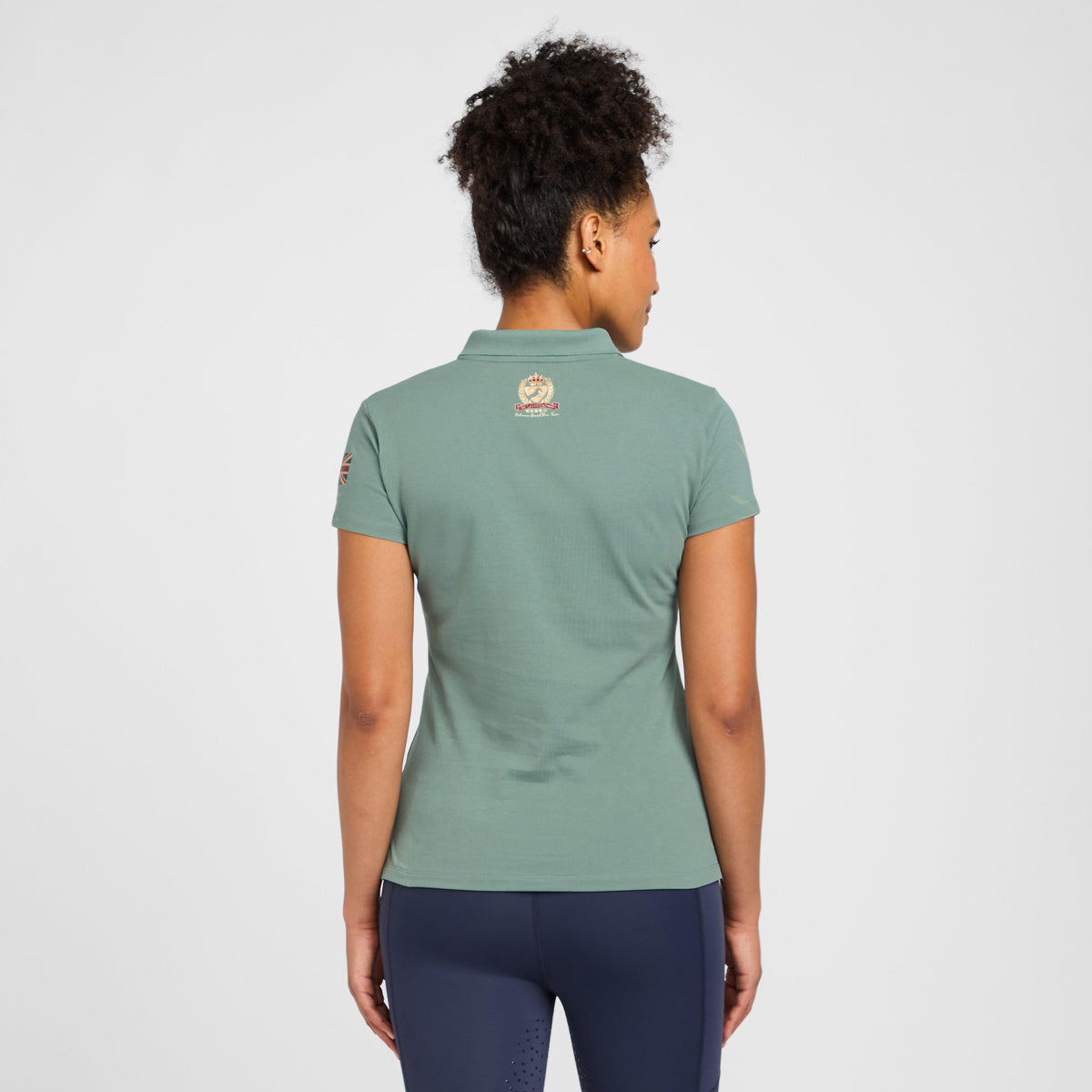 Womens Team Polo Sage