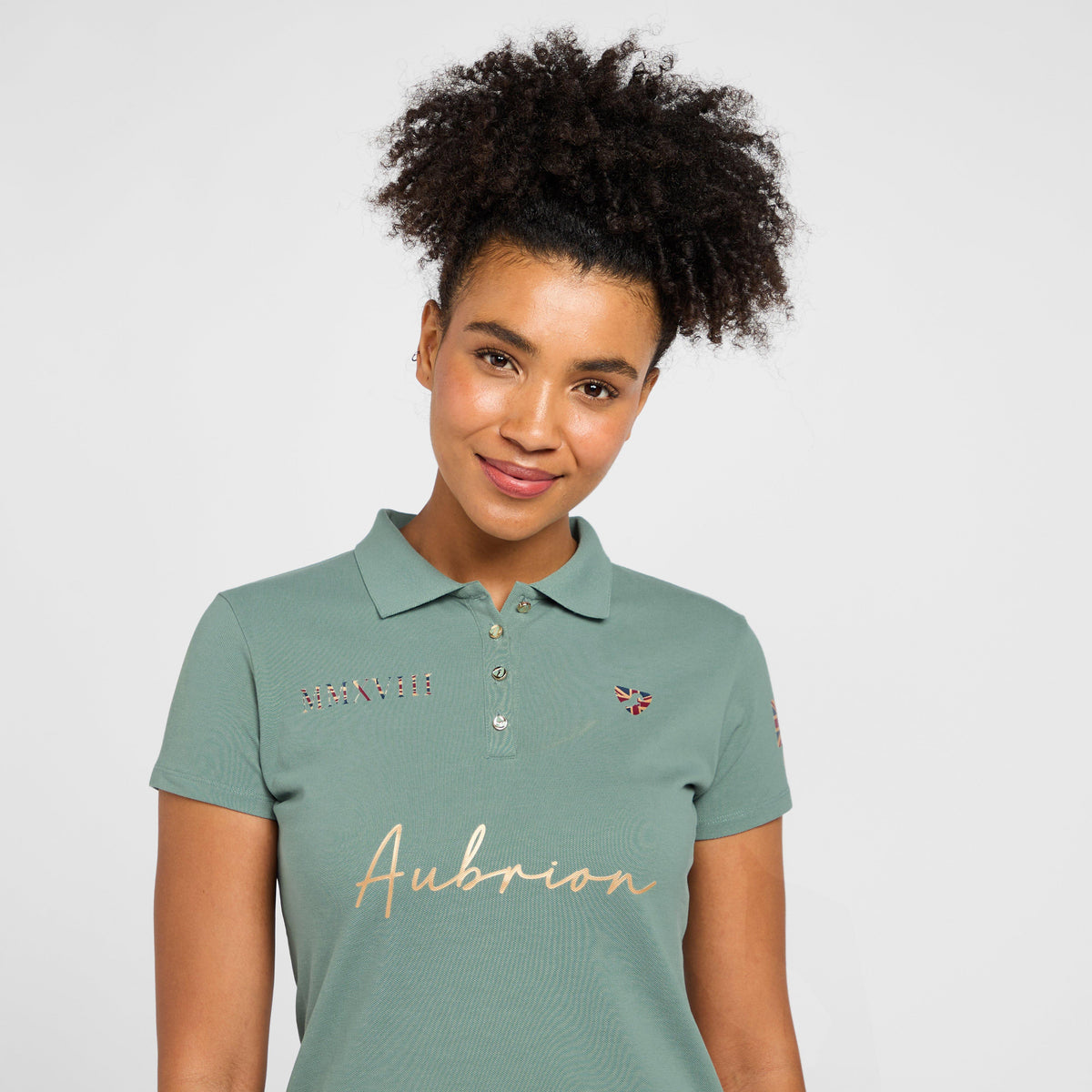 Womens Team Polo Sage