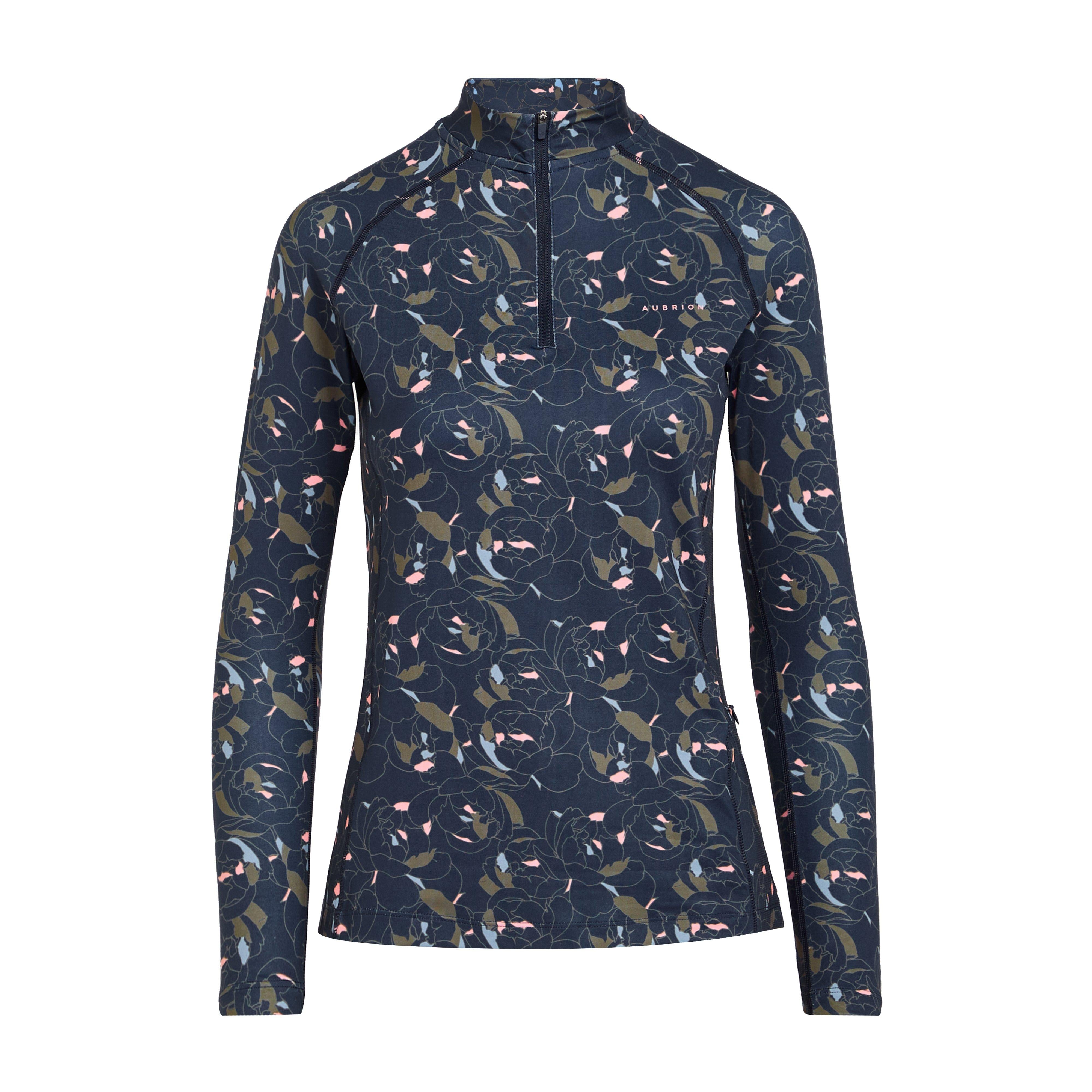 Womens Revive Long Sleeve Base Layer Peony Print