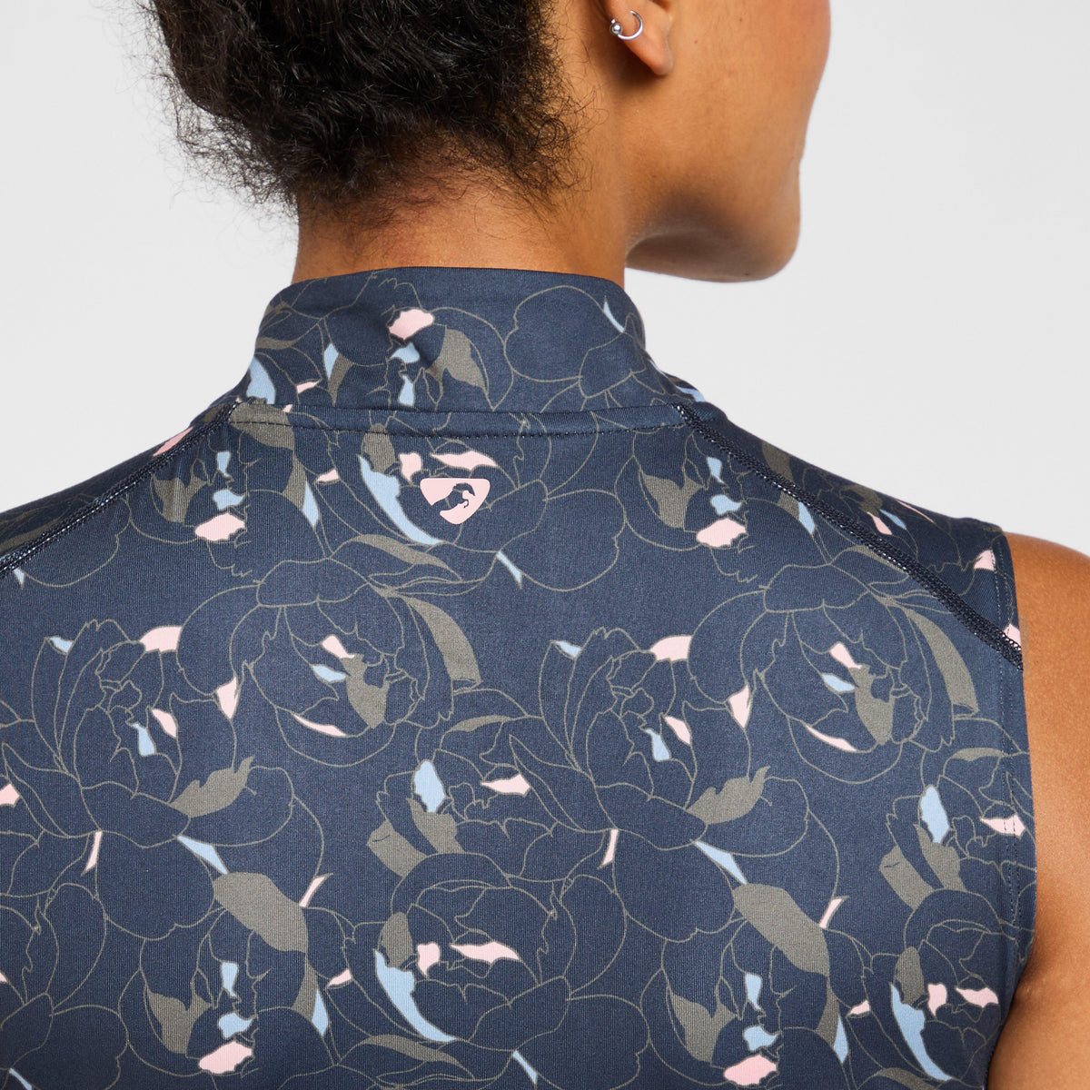 Womens Revive Sleeveless Base Layer Peony Print