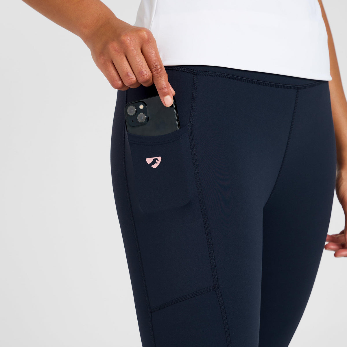 Womens Non-Stop Riding Tights Navy