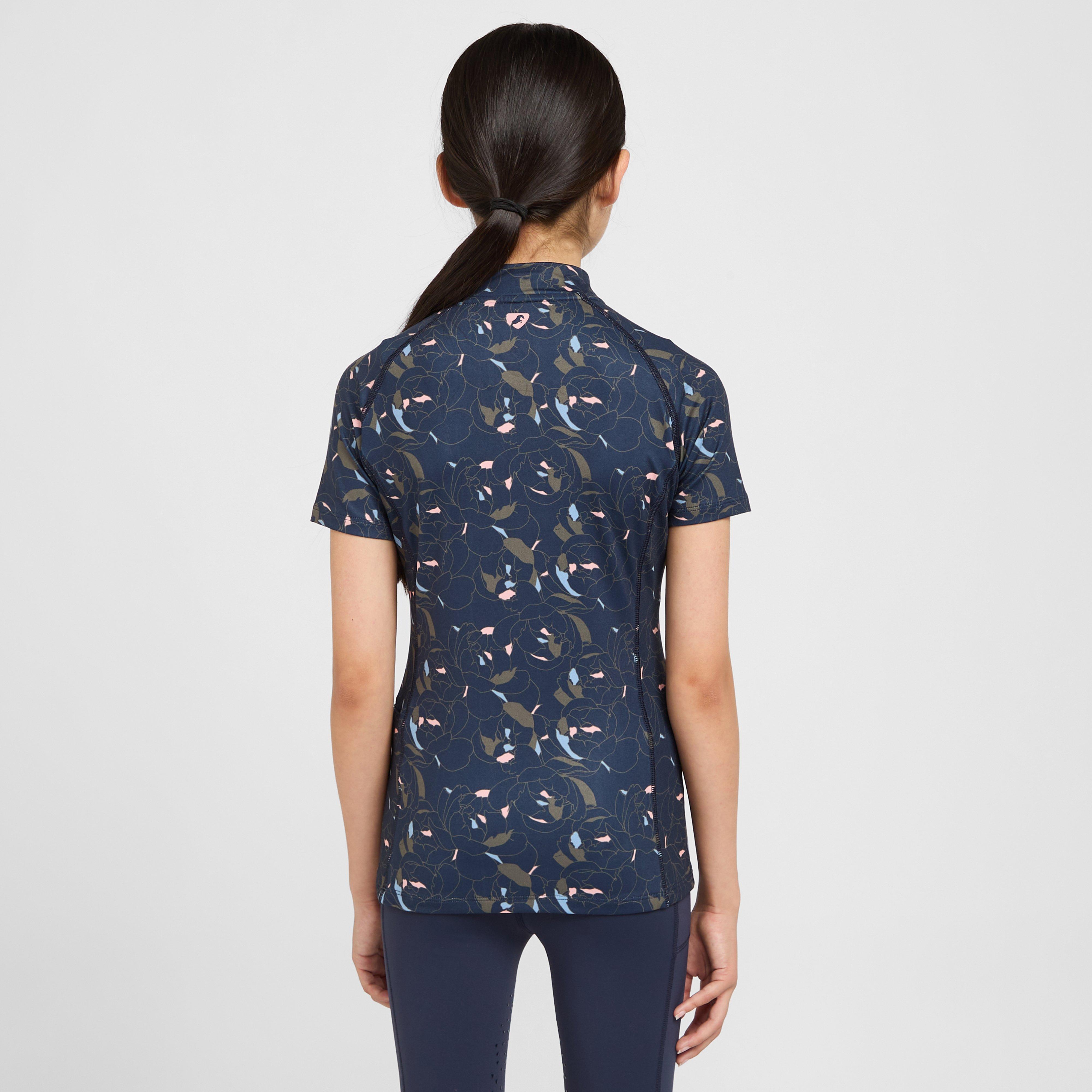 Young Rider Revive Short Sleeve Base Layer Peony Print