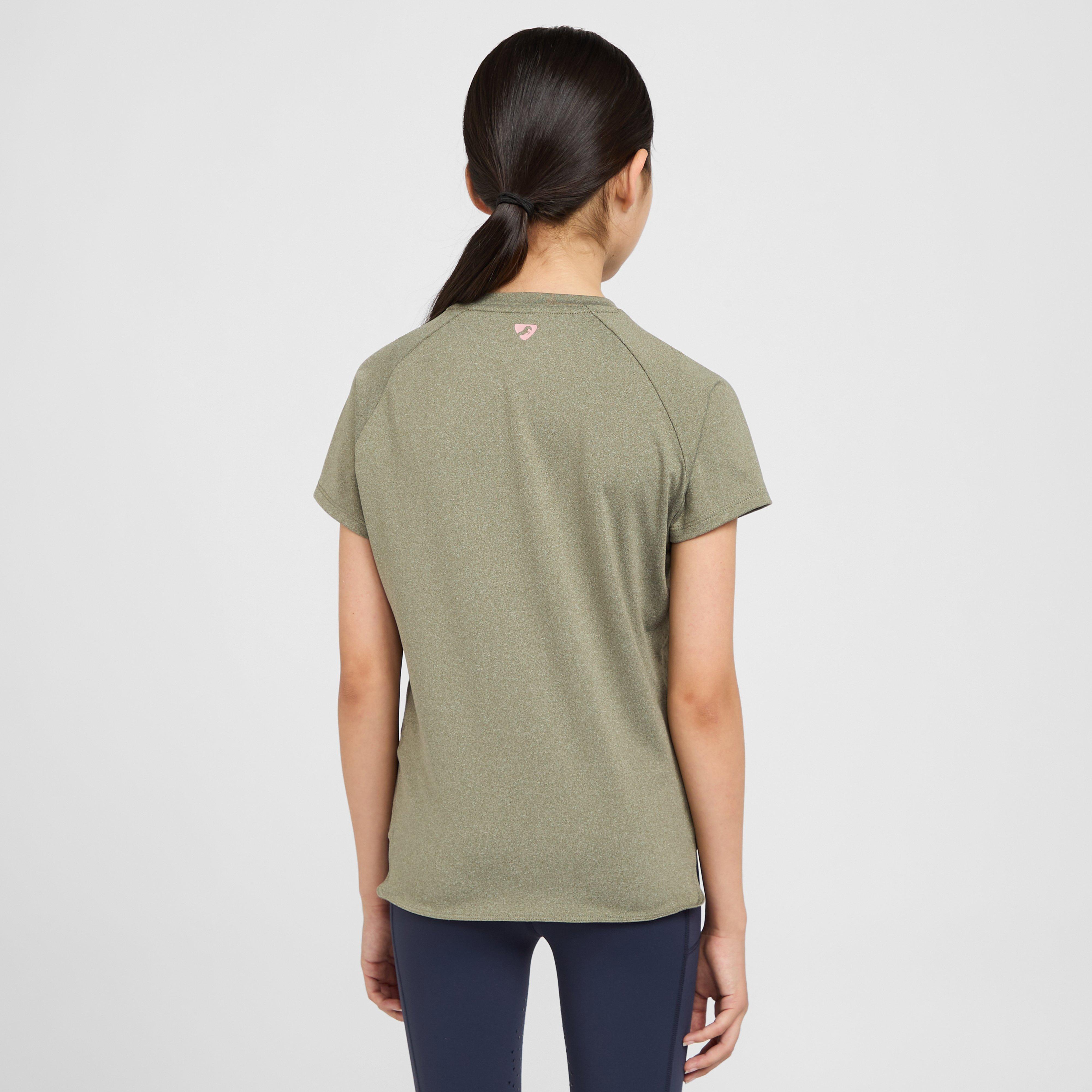 Young Rider Energise Tech T-Shirt Olive
