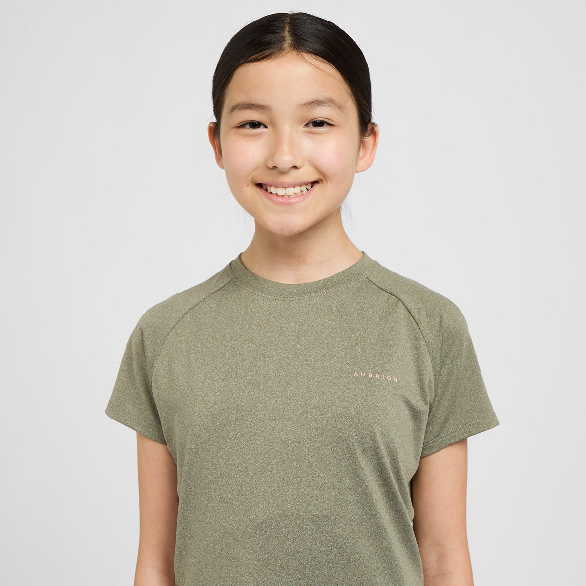 Young Rider Energise Tech T-Shirt Olive