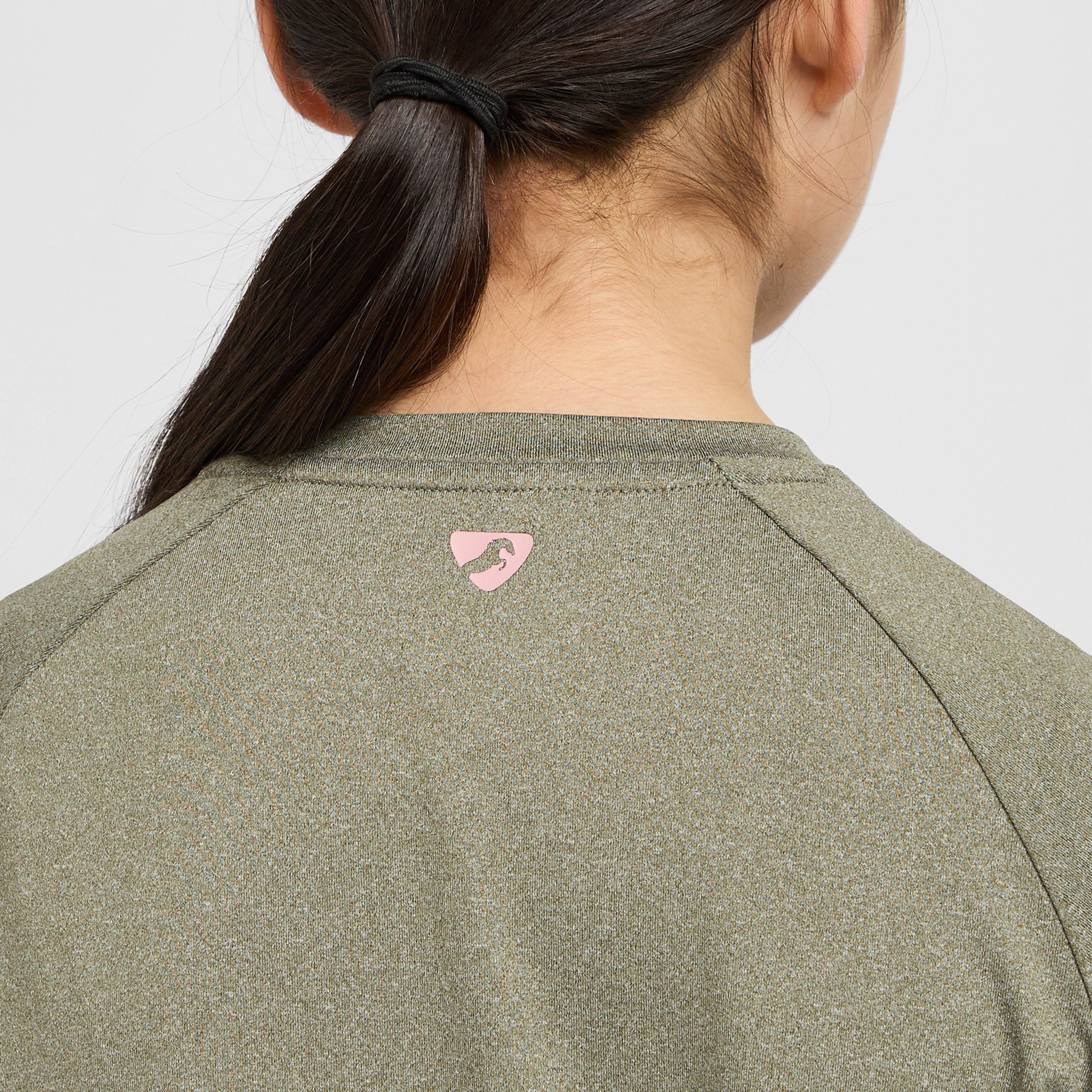 Young Rider Energise Tech T-Shirt Olive