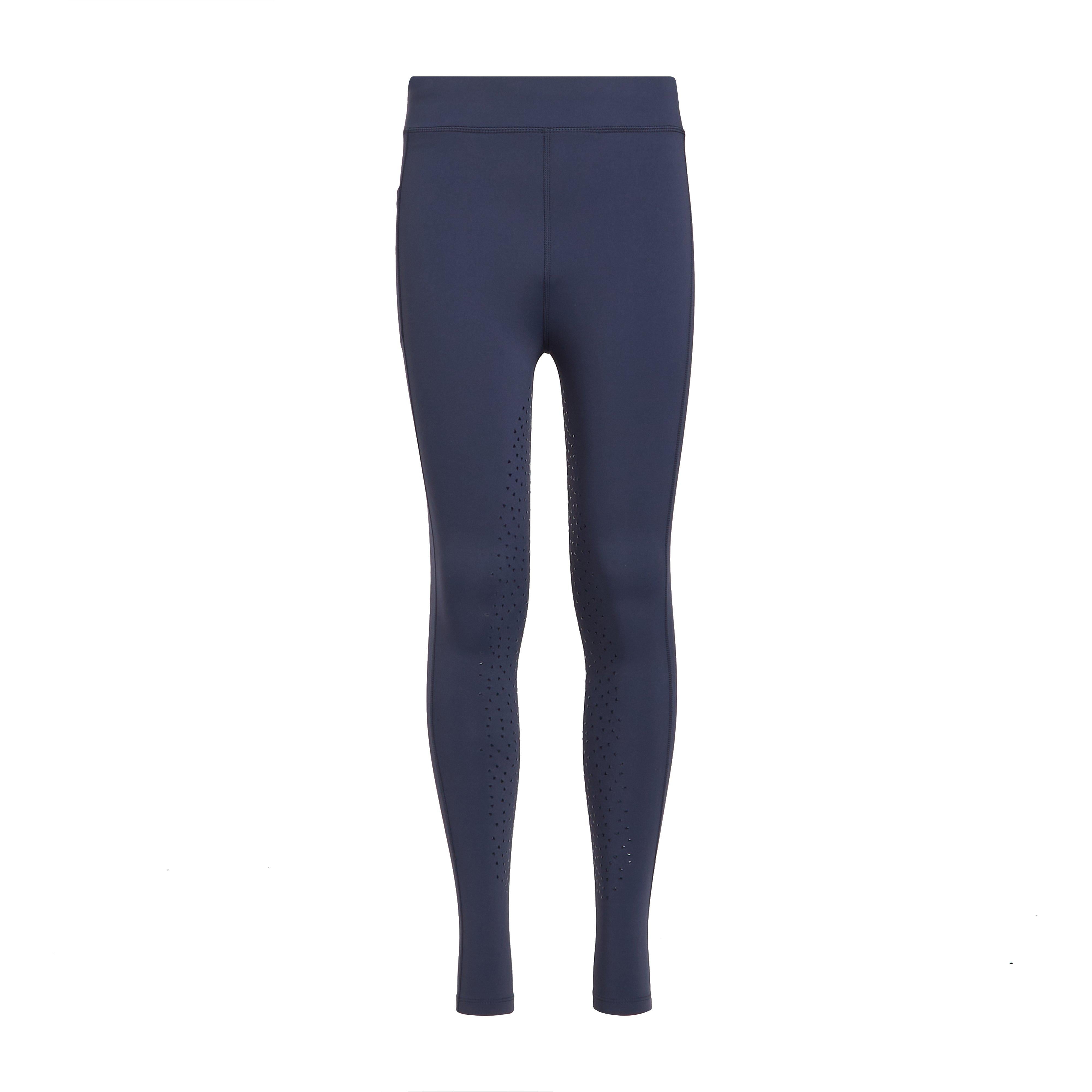 Young Rider Non-Stop Riding Tights Navy