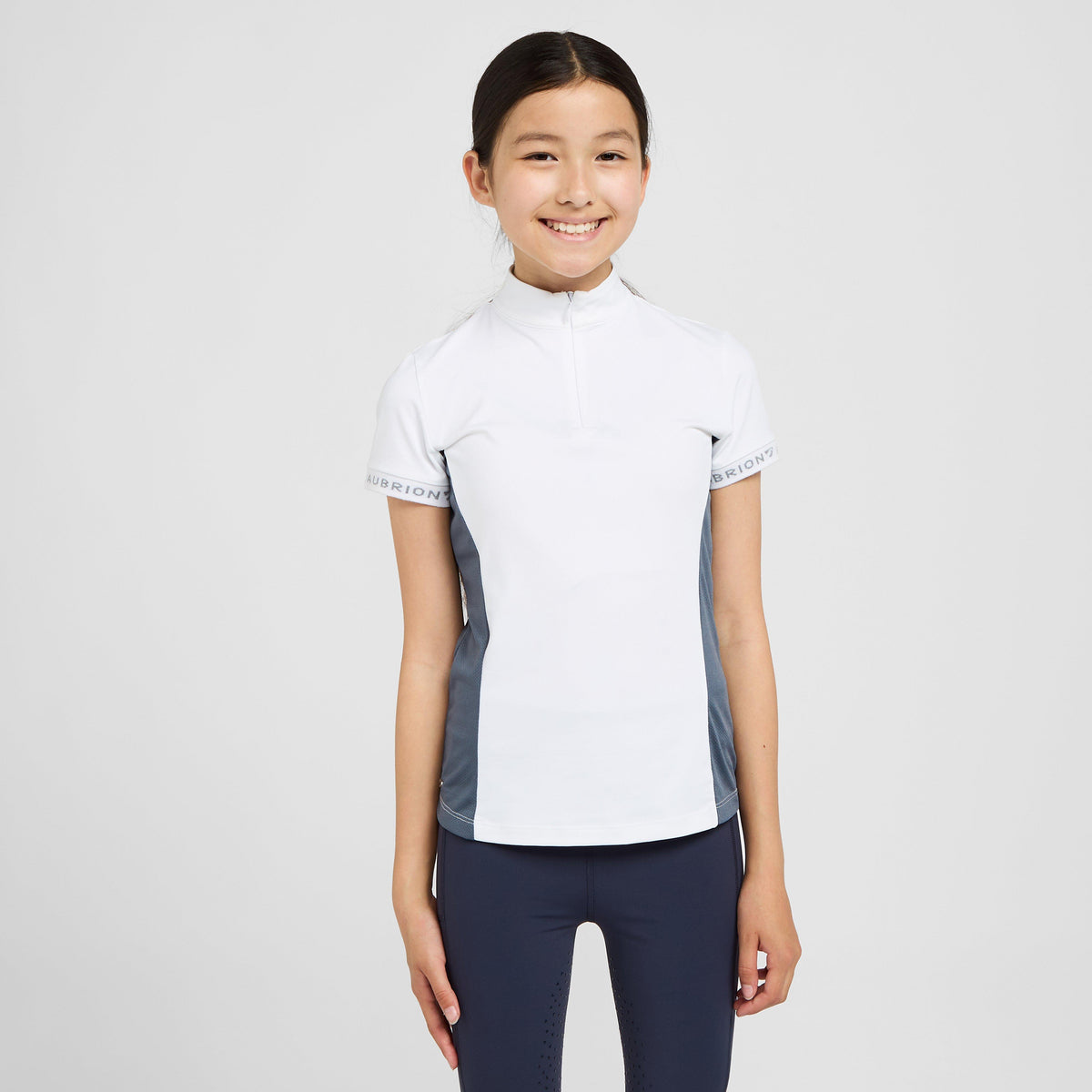 Young Rider Norwich Show Shirt Storm Grey