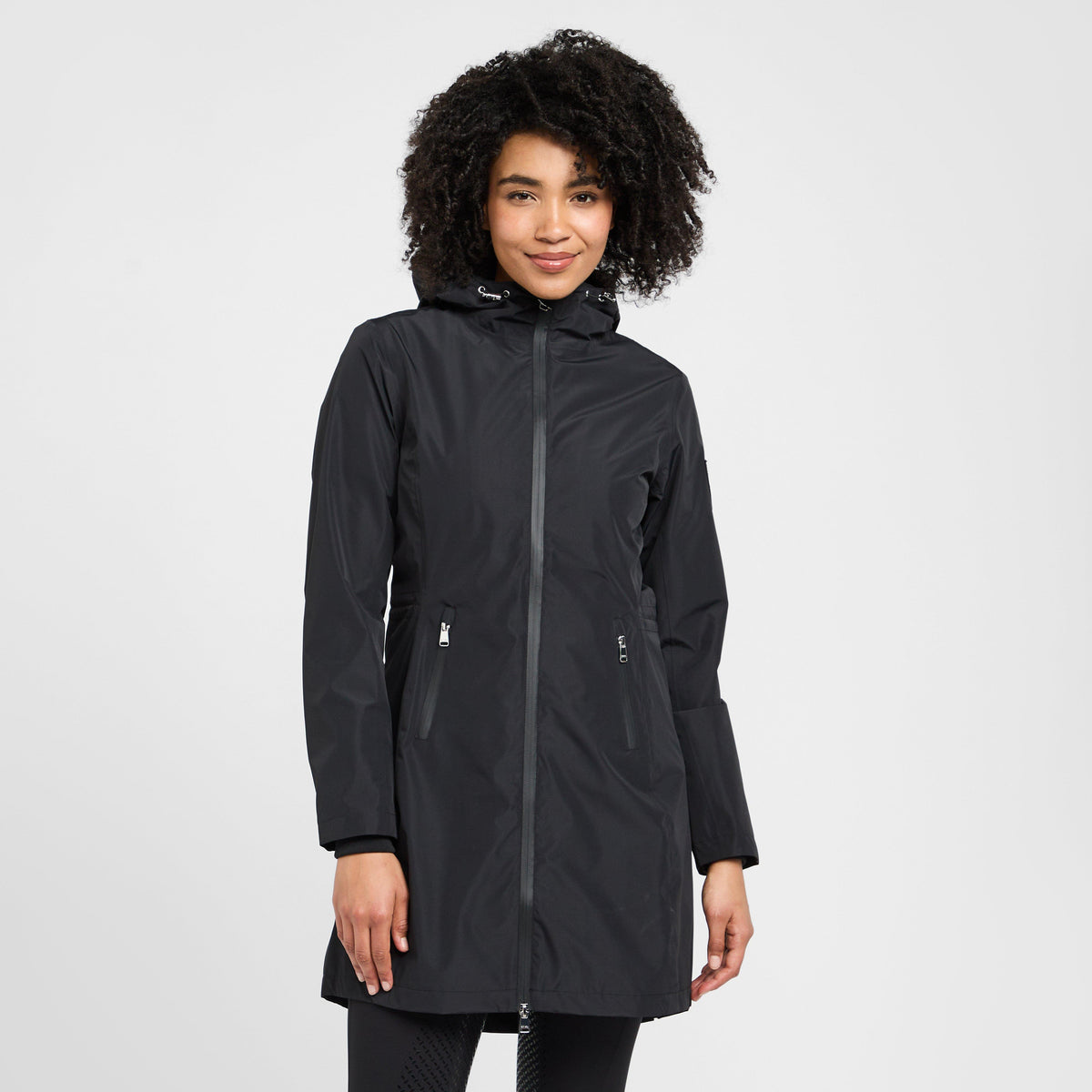 Womens Celeste Waterproof Parka Jacket Black