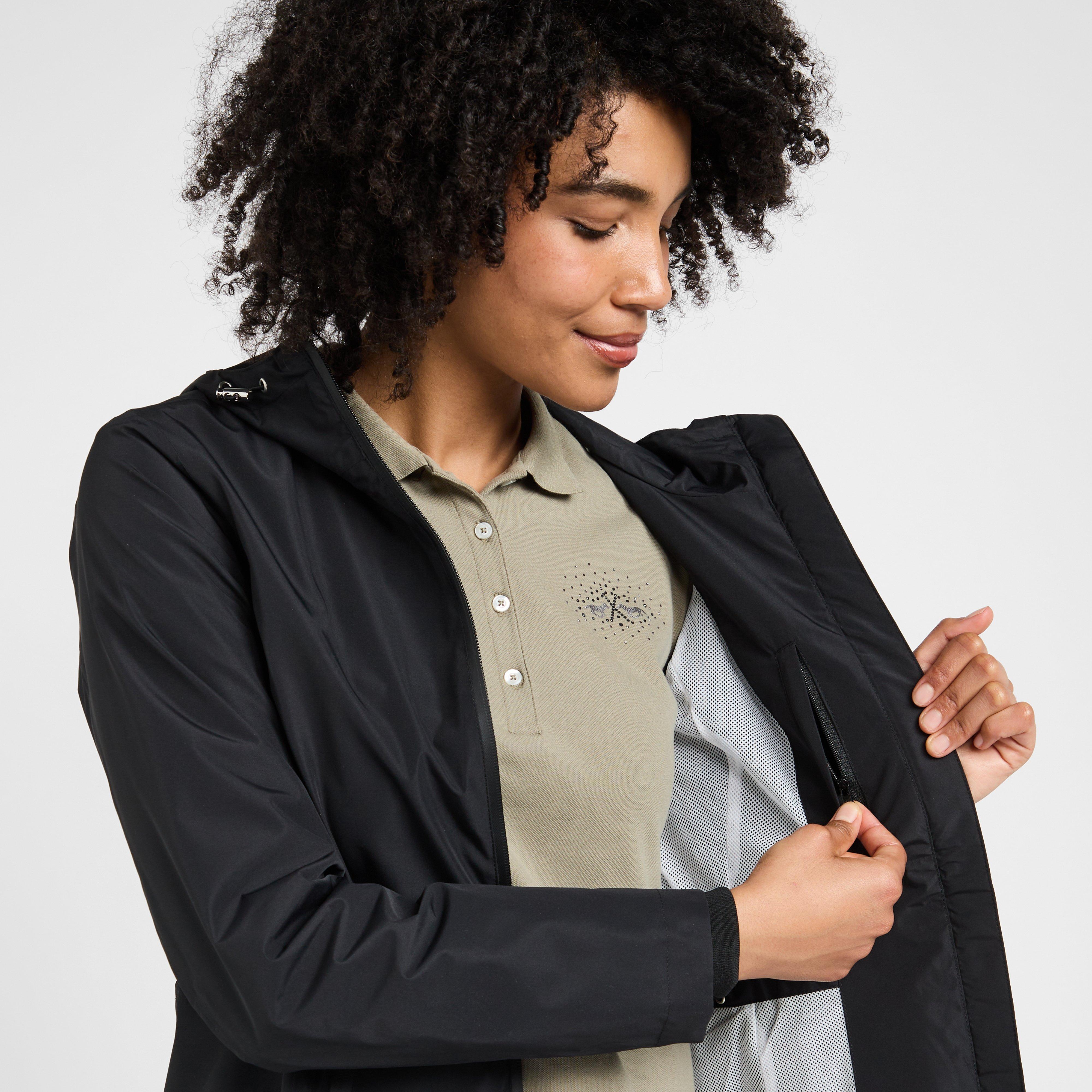 Womens Celeste Waterproof Parka Jacket Black