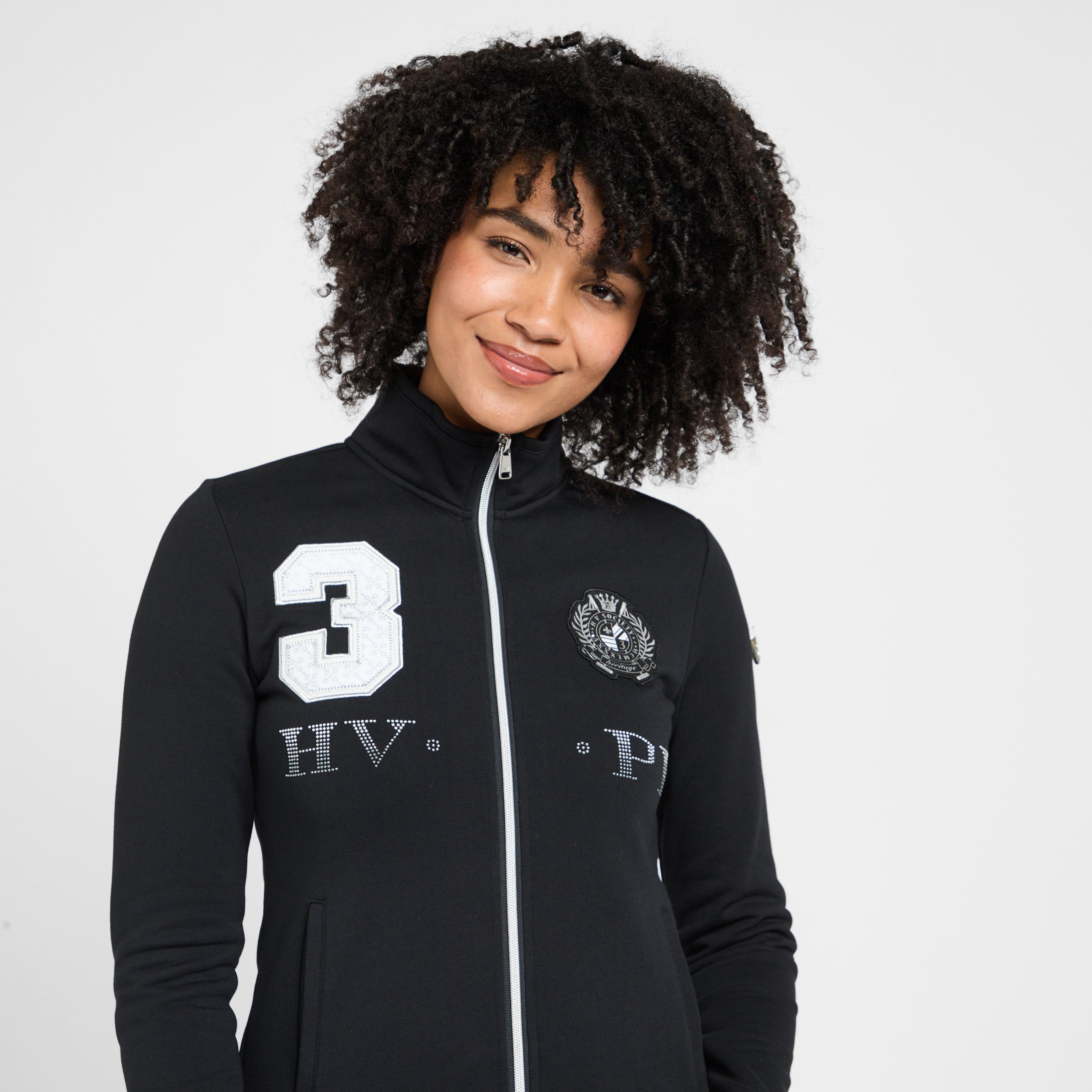 Womens Favouritas Gold Sweat Cardigan Black