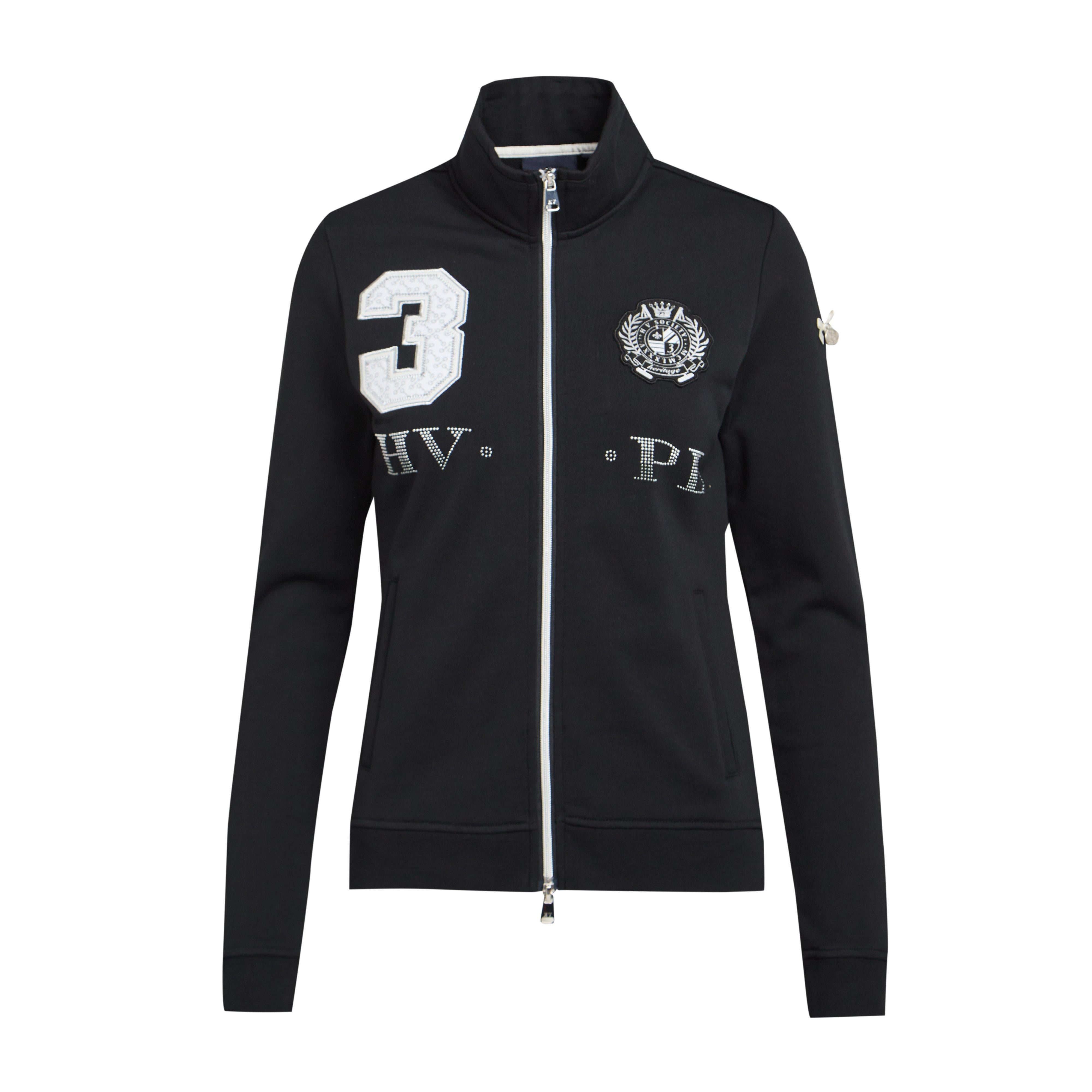 Womens Favouritas Gold Sweat Cardigan Black