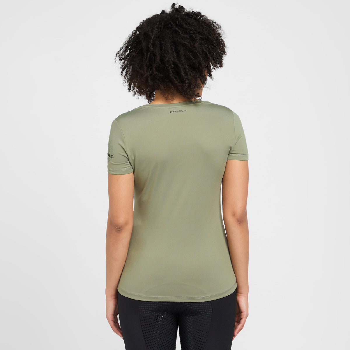 Womens Favouritas Tech T-Shirt Oil Green
