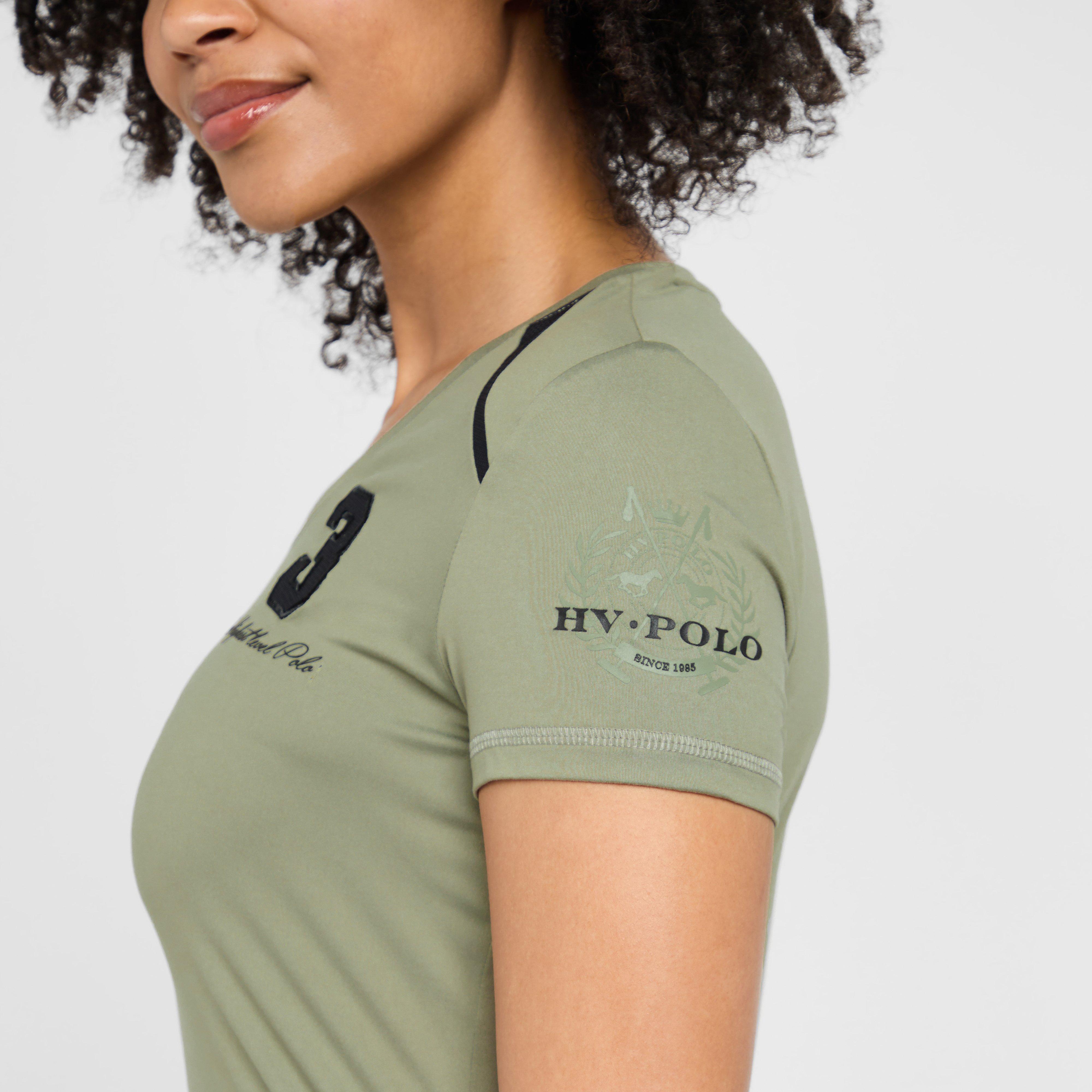 Womens Favouritas Tech T-Shirt Oil Green