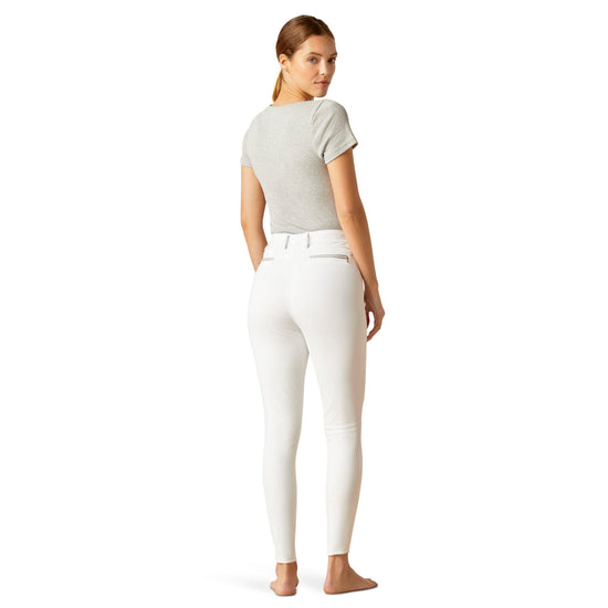 Womens Tri Factor Full Seat Riding Tights White