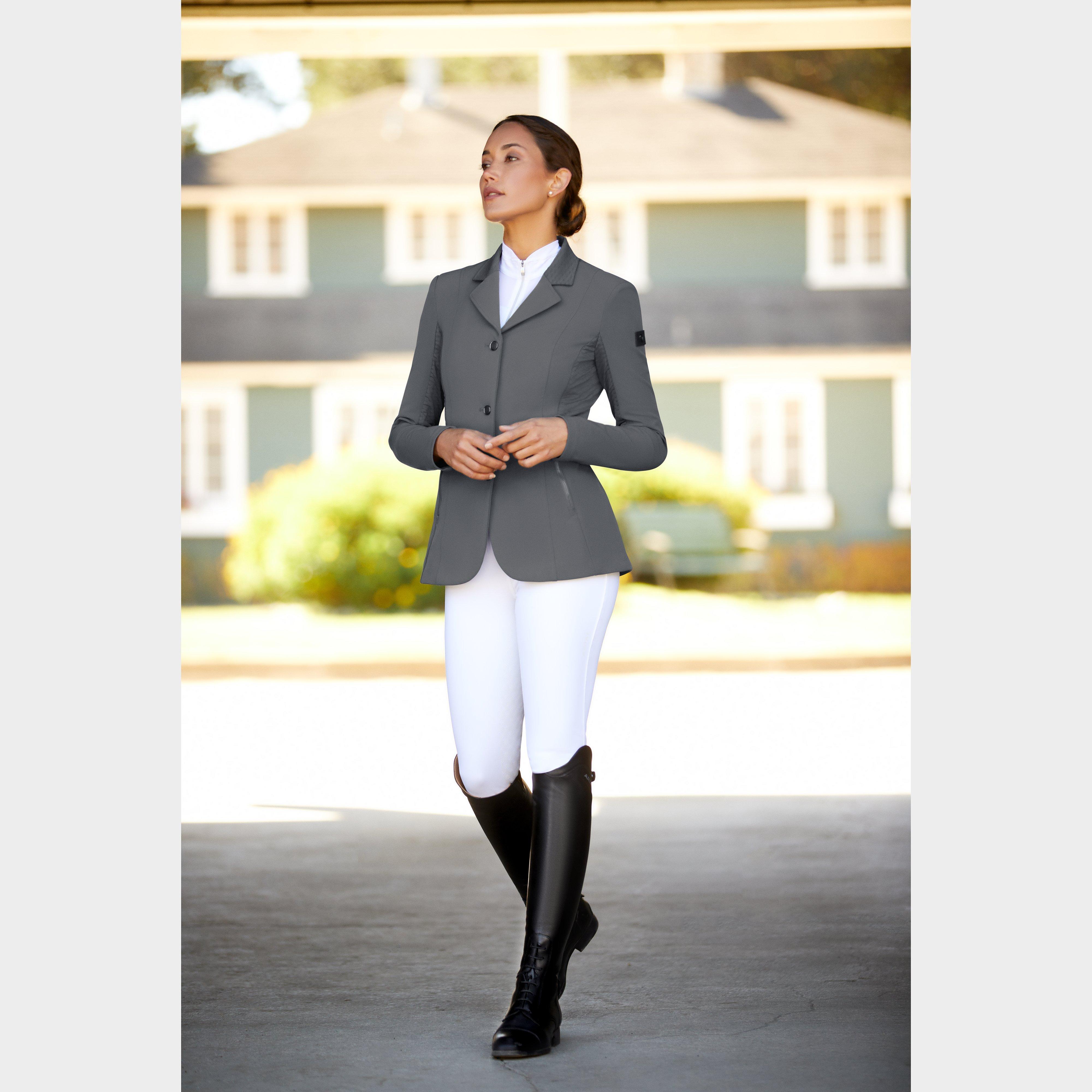 Womens Tri Factor Full Seat Riding Tights White