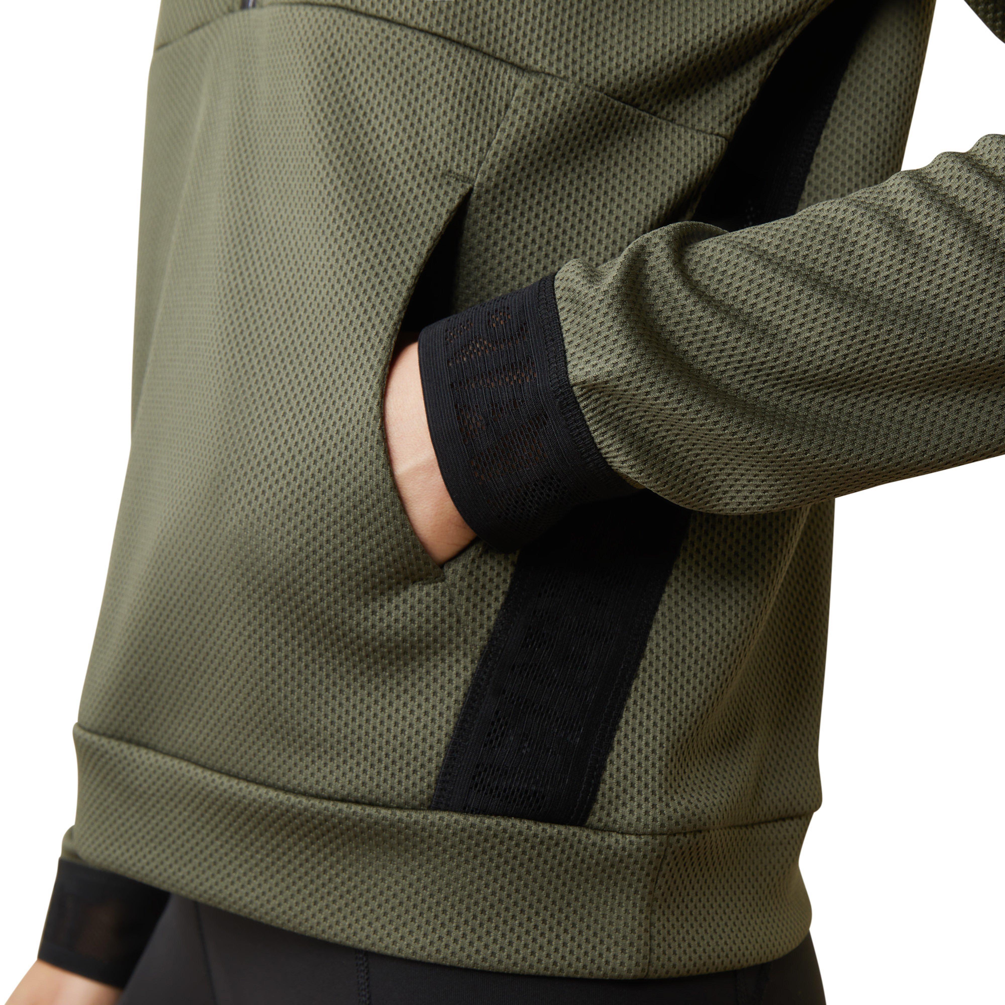 Womens Breathe 1/2 Zip Sweatshirt Beetle