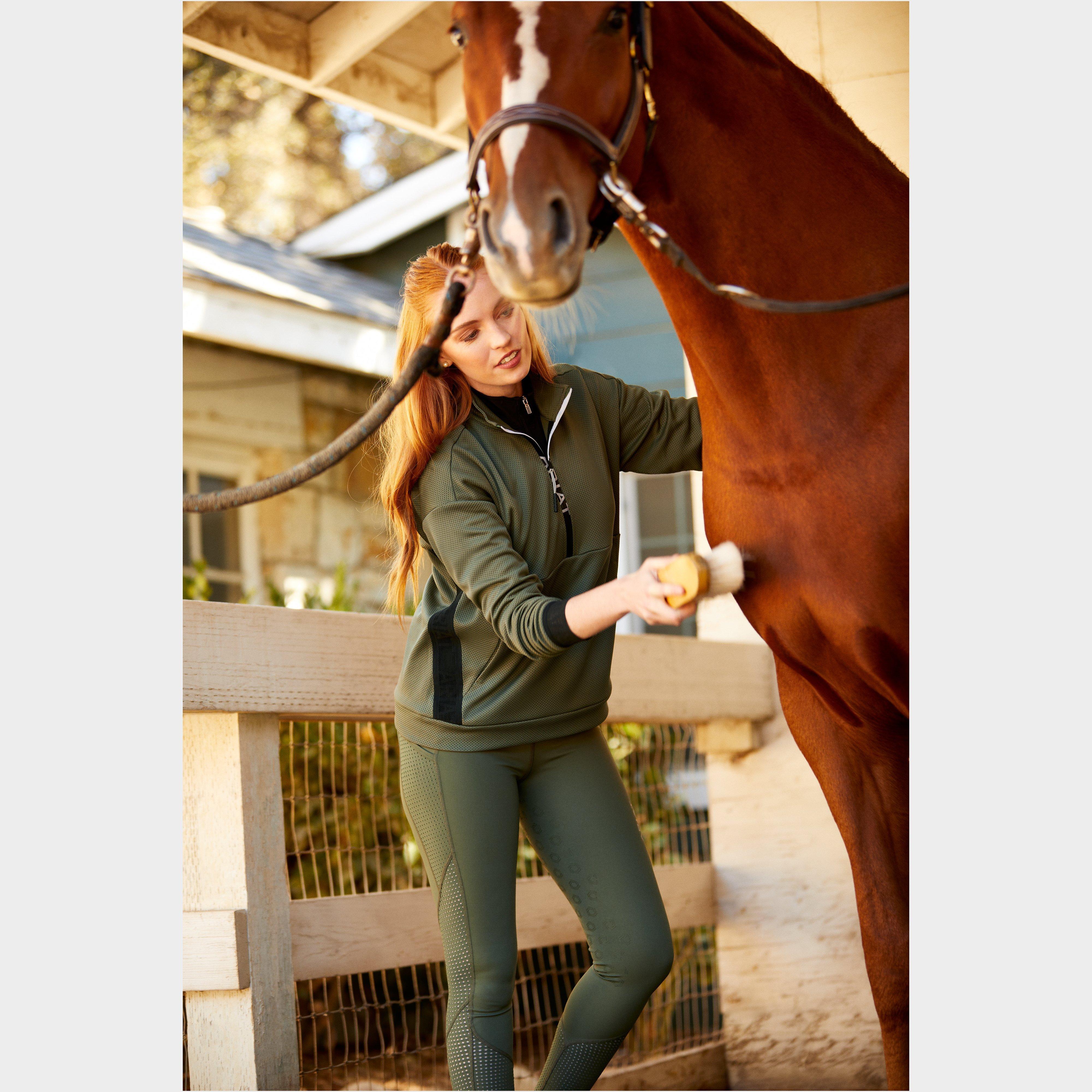 Womens Breathe 1/2 Zip Sweatshirt Beetle