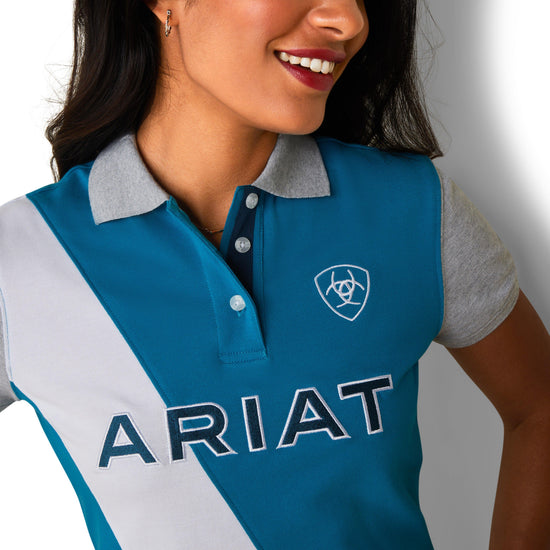 Womens Taryn Short Sleeved Polo Shirt Burnt Sienna