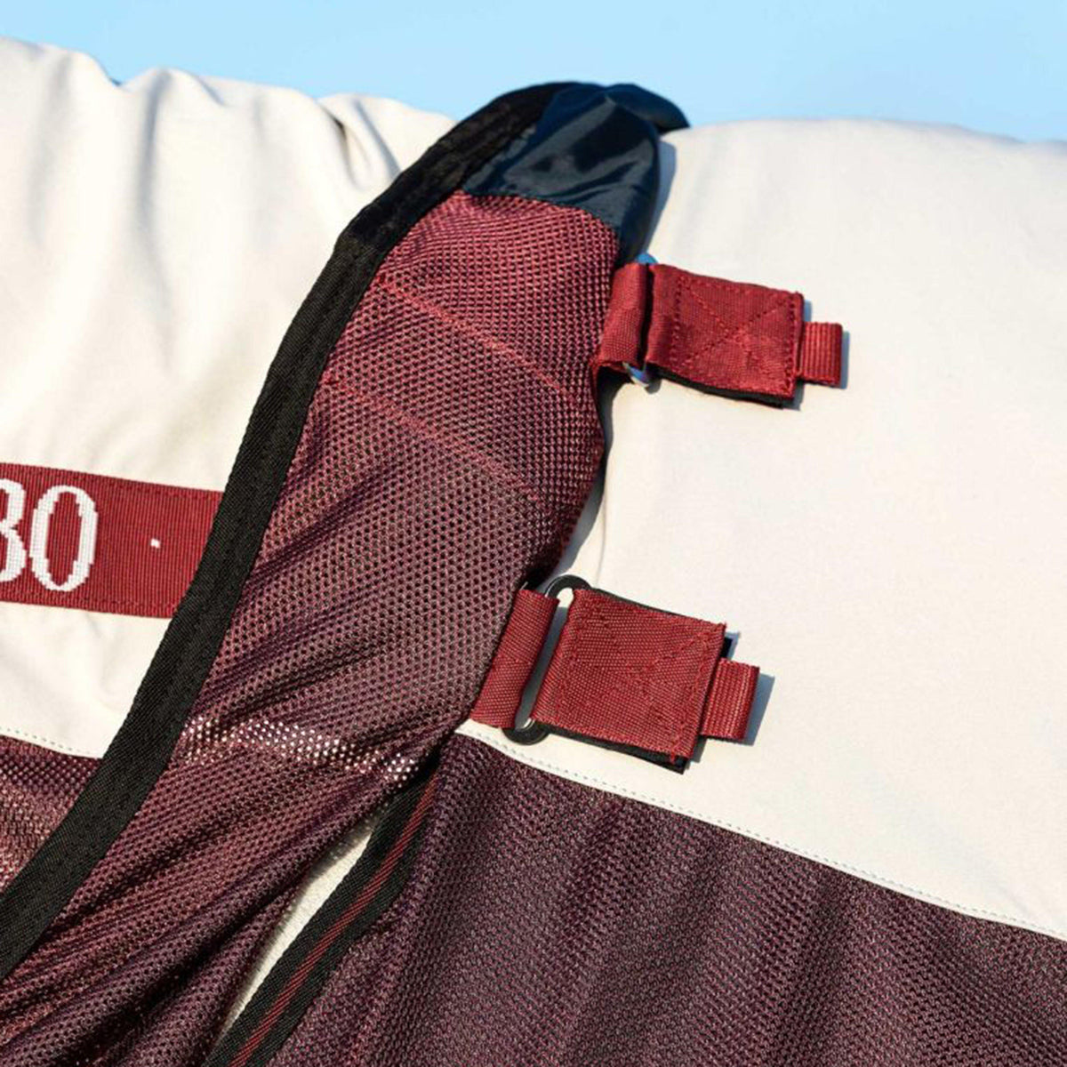 Summer Series Turnout Disc Front 0g Outer with 100g Liner Grey Burgundy