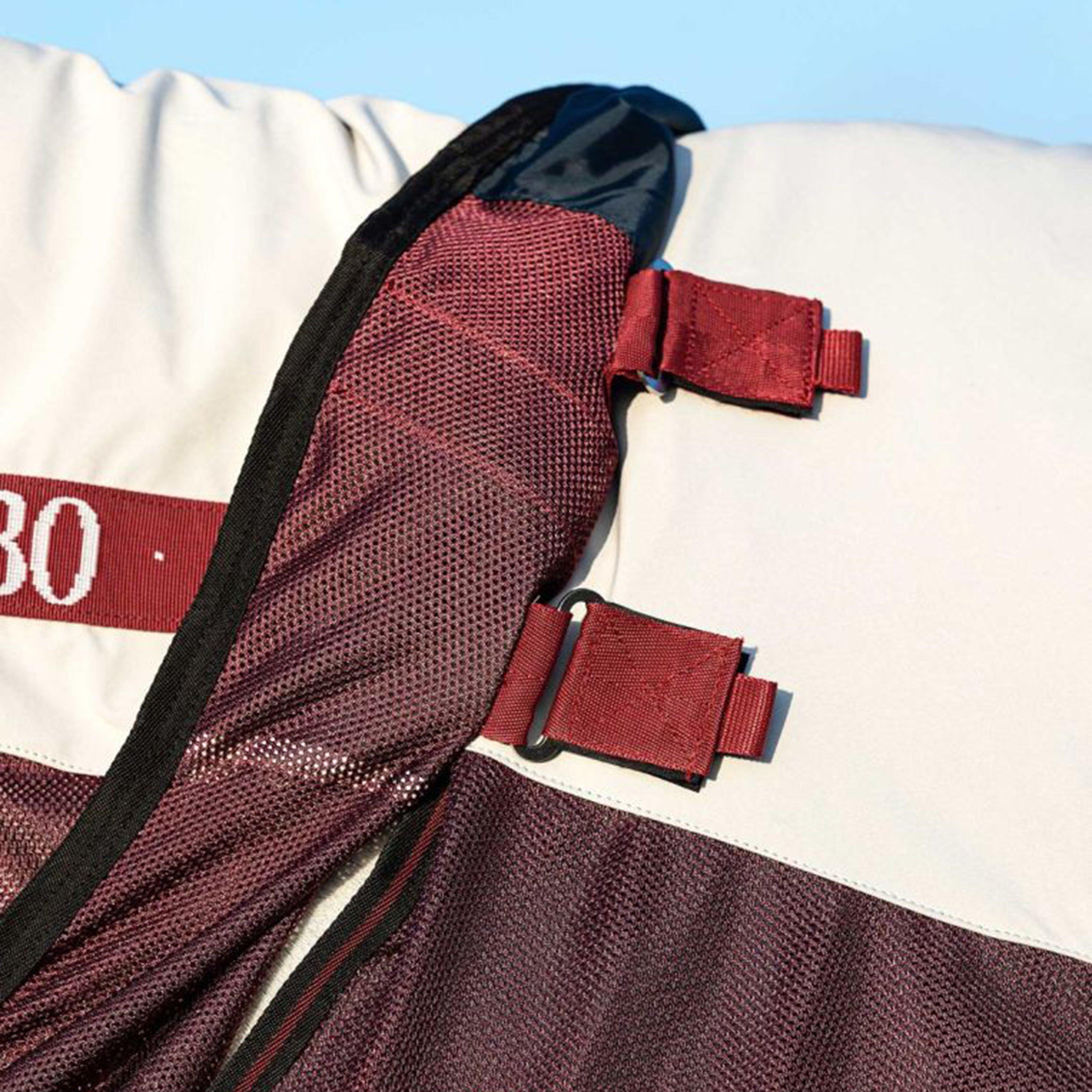 Summer Series Turnout Disc Front 0g Outer with 100g Liner Grey Burgundy