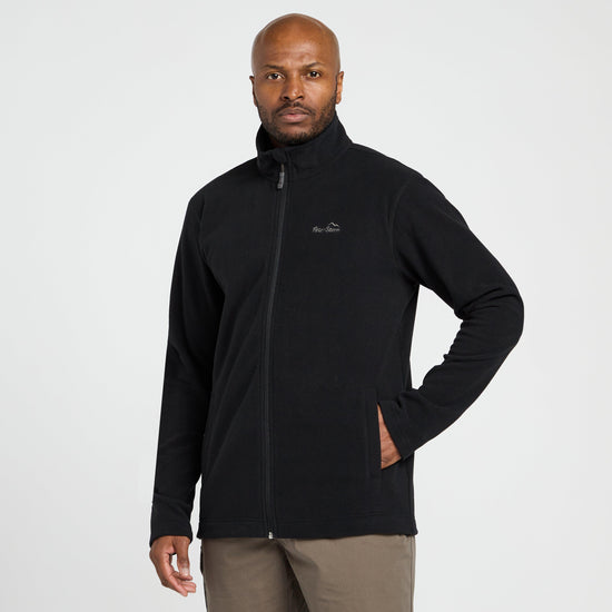 Mens Bracken Full Zip Fleece Black