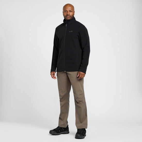 Mens Bracken Full Zip Fleece Black