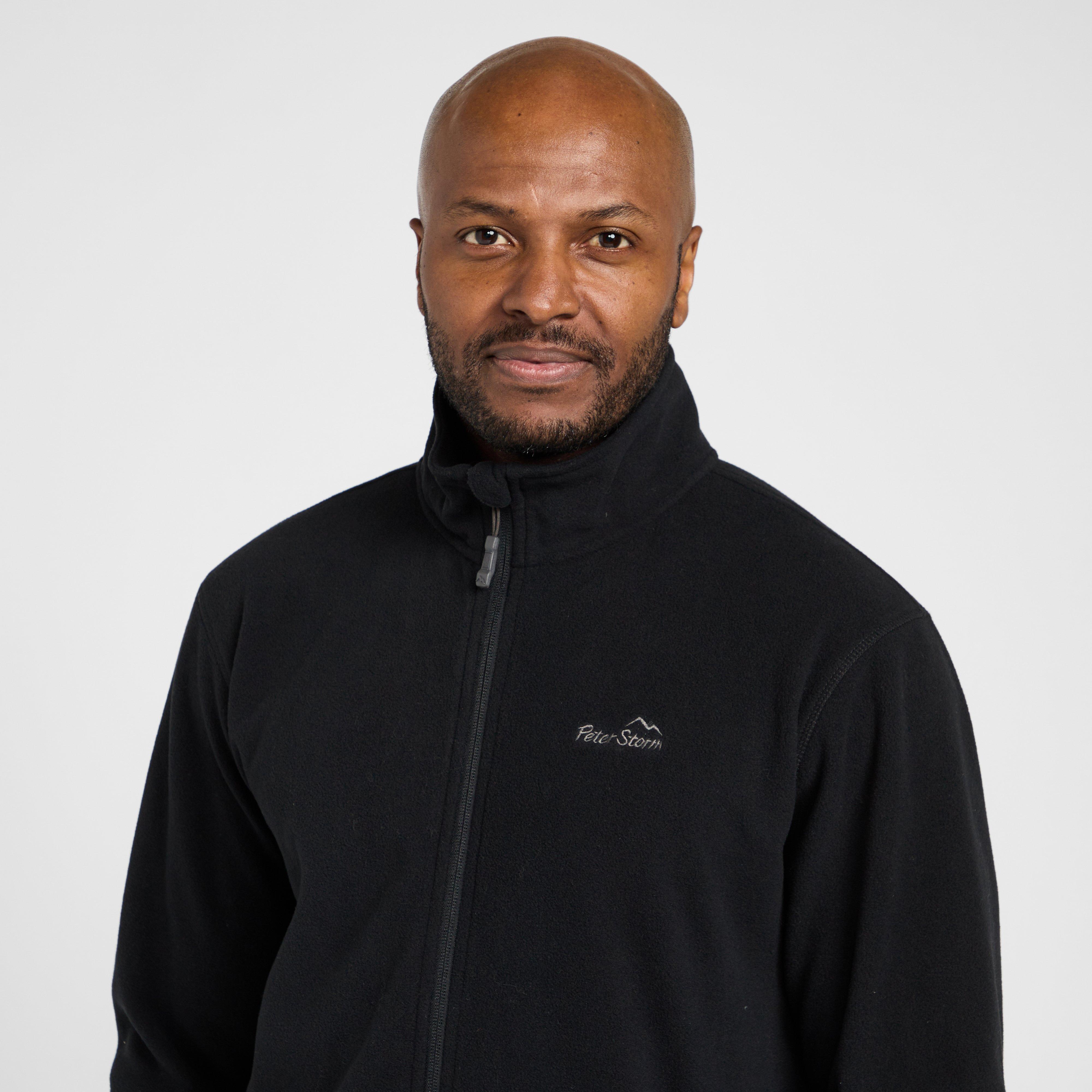 Mens Bracken Full Zip Fleece Black