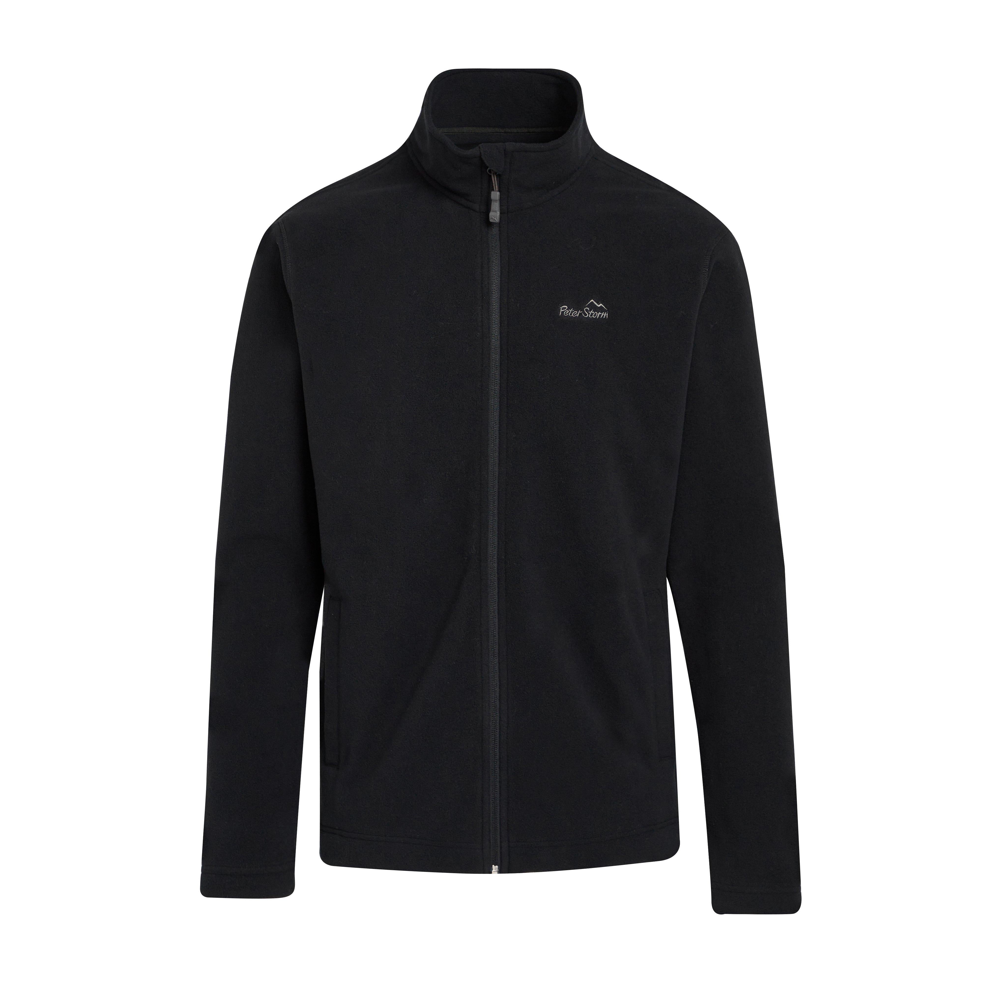 Mens Bracken Full Zip Fleece Black