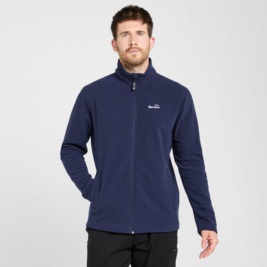 Mens Bracken Full Zip Fleece Navy