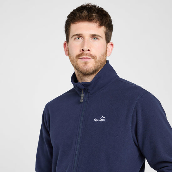 Mens Bracken Full Zip Fleece Navy