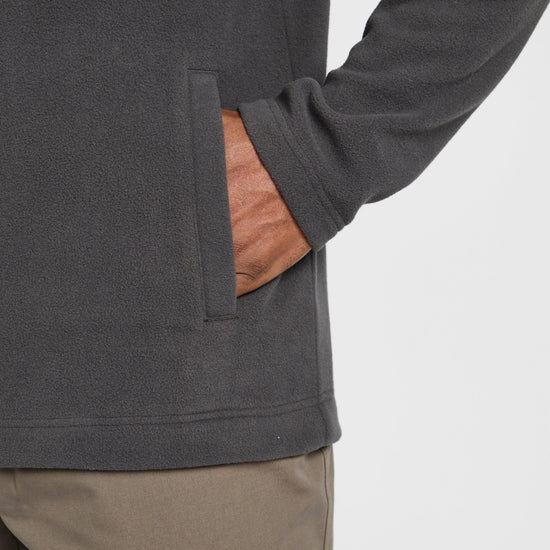 Mens Bracken Full Zip Fleece Grey