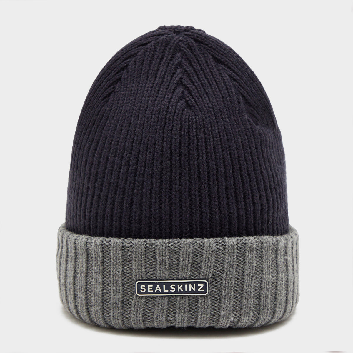 Bacton Waterproof Beanie Navy/Grey