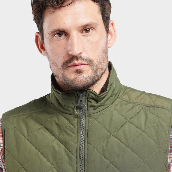 Mens Fernwood Gilet Olive