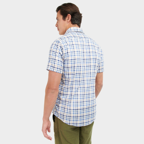 Mens Kinson Tailored Shirt Stone